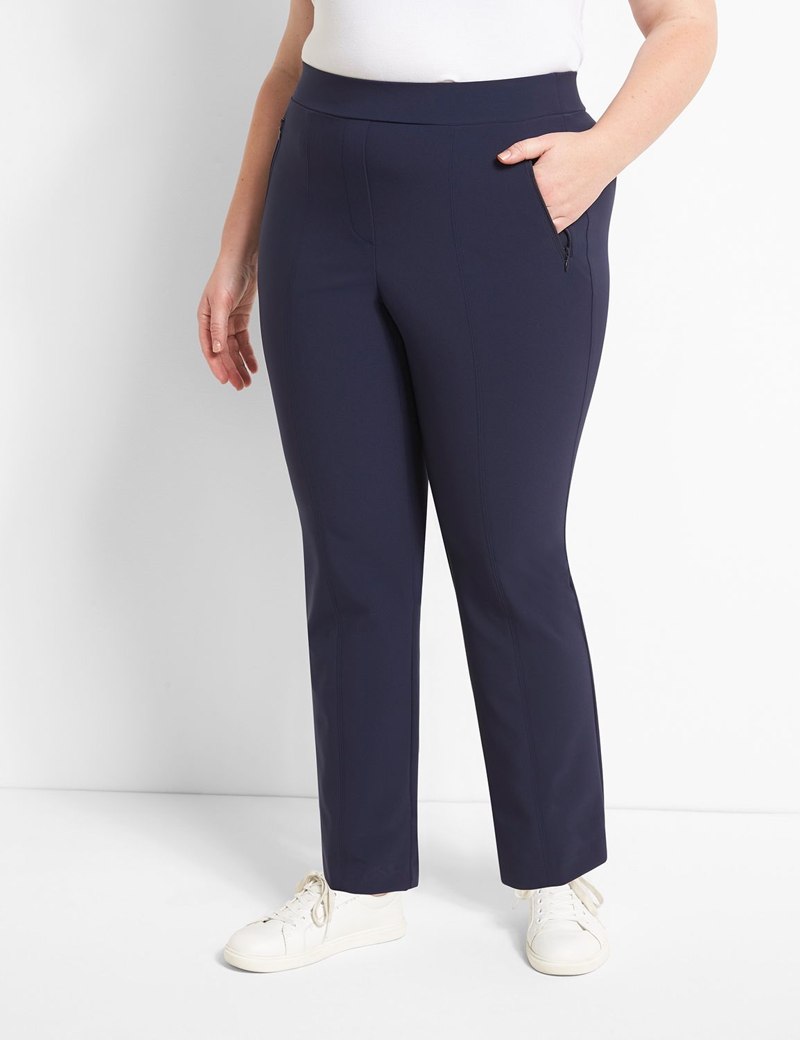 On-The-Go Straight Pant | LaneBryant