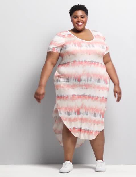 Lane bryant 2025 tie dye dress