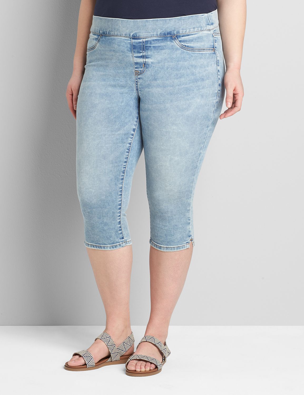 Plus Size Women's Capris & Crop Pants | Lane