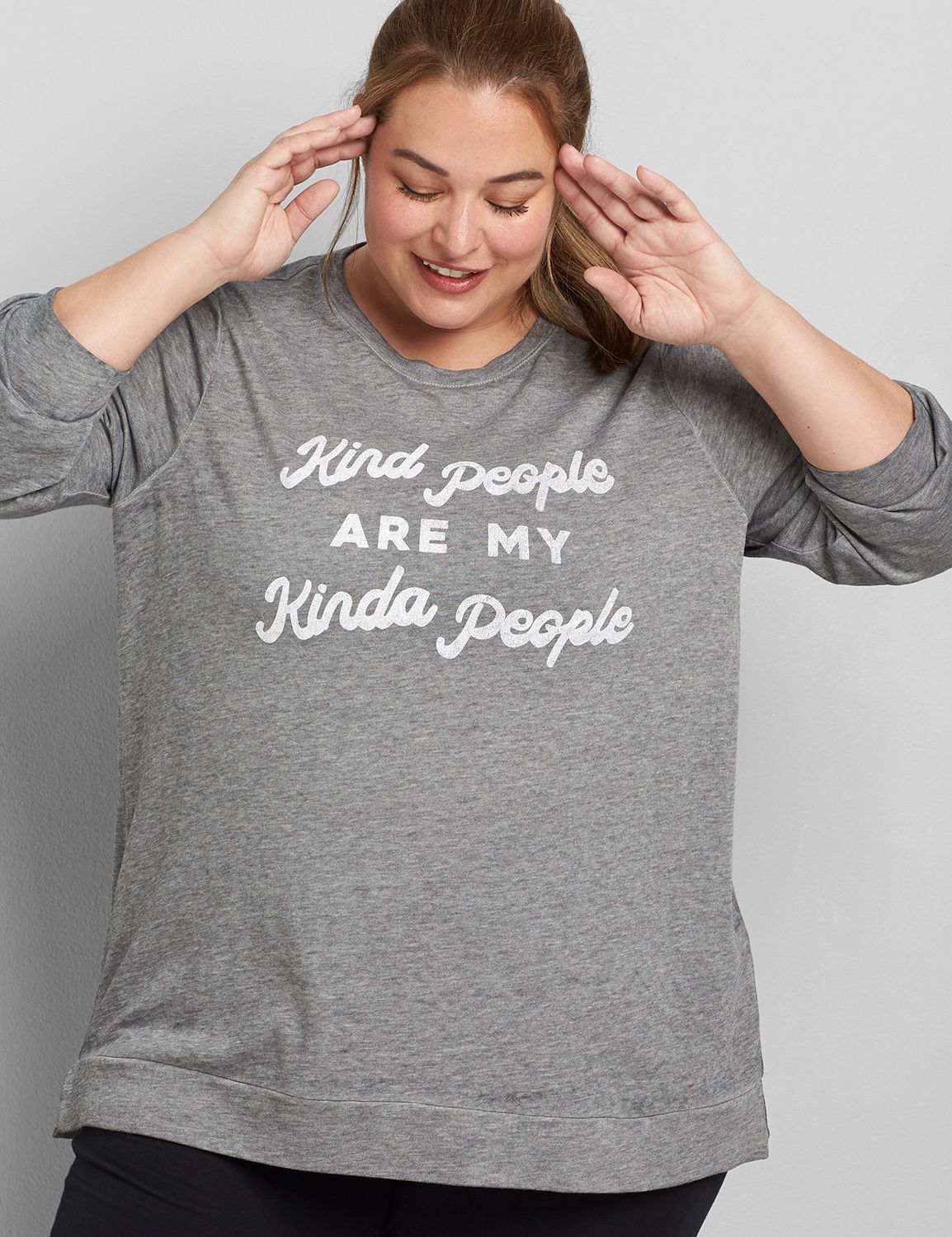 Kind People Graphic Sweatshirt
