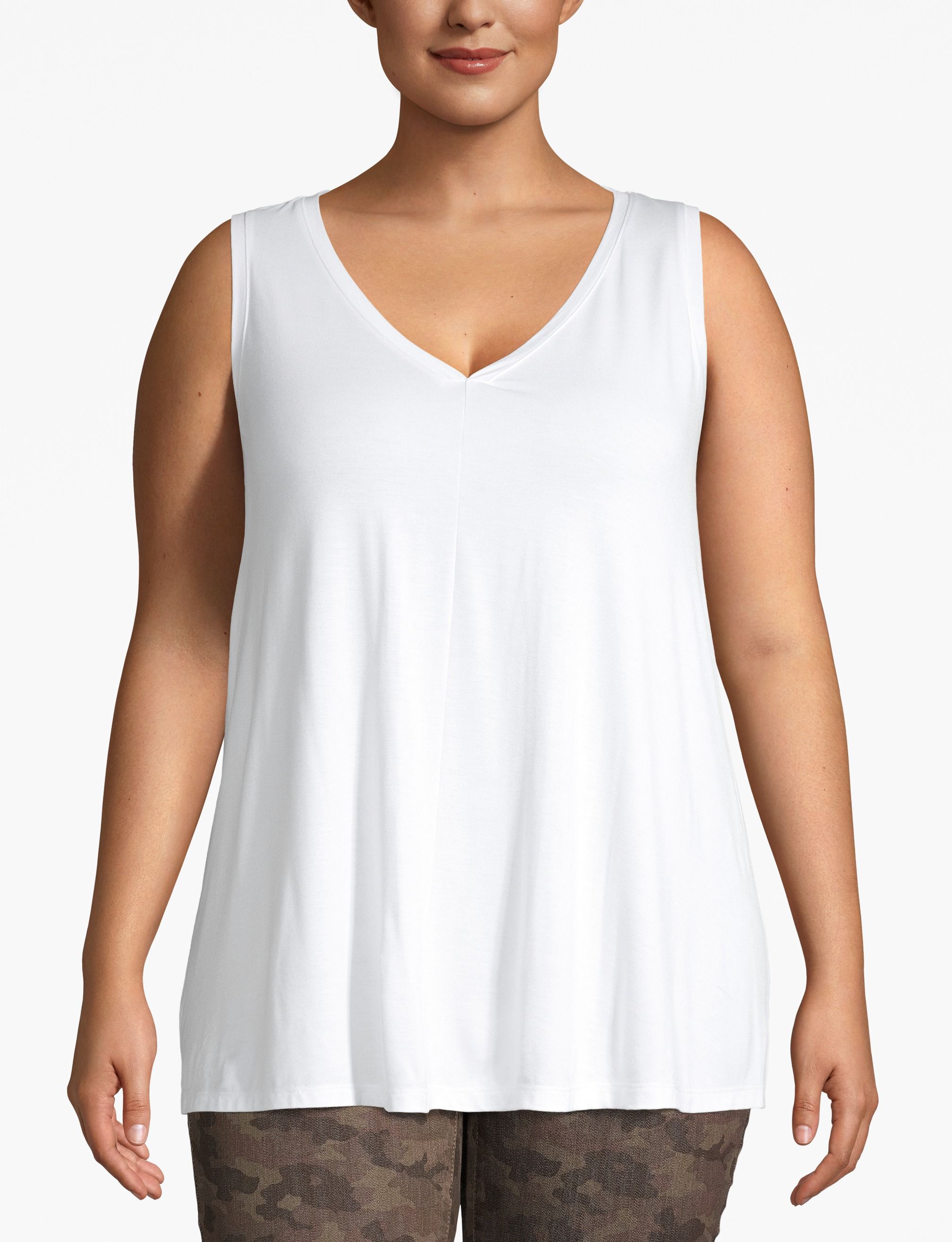 lane bryant white blouse