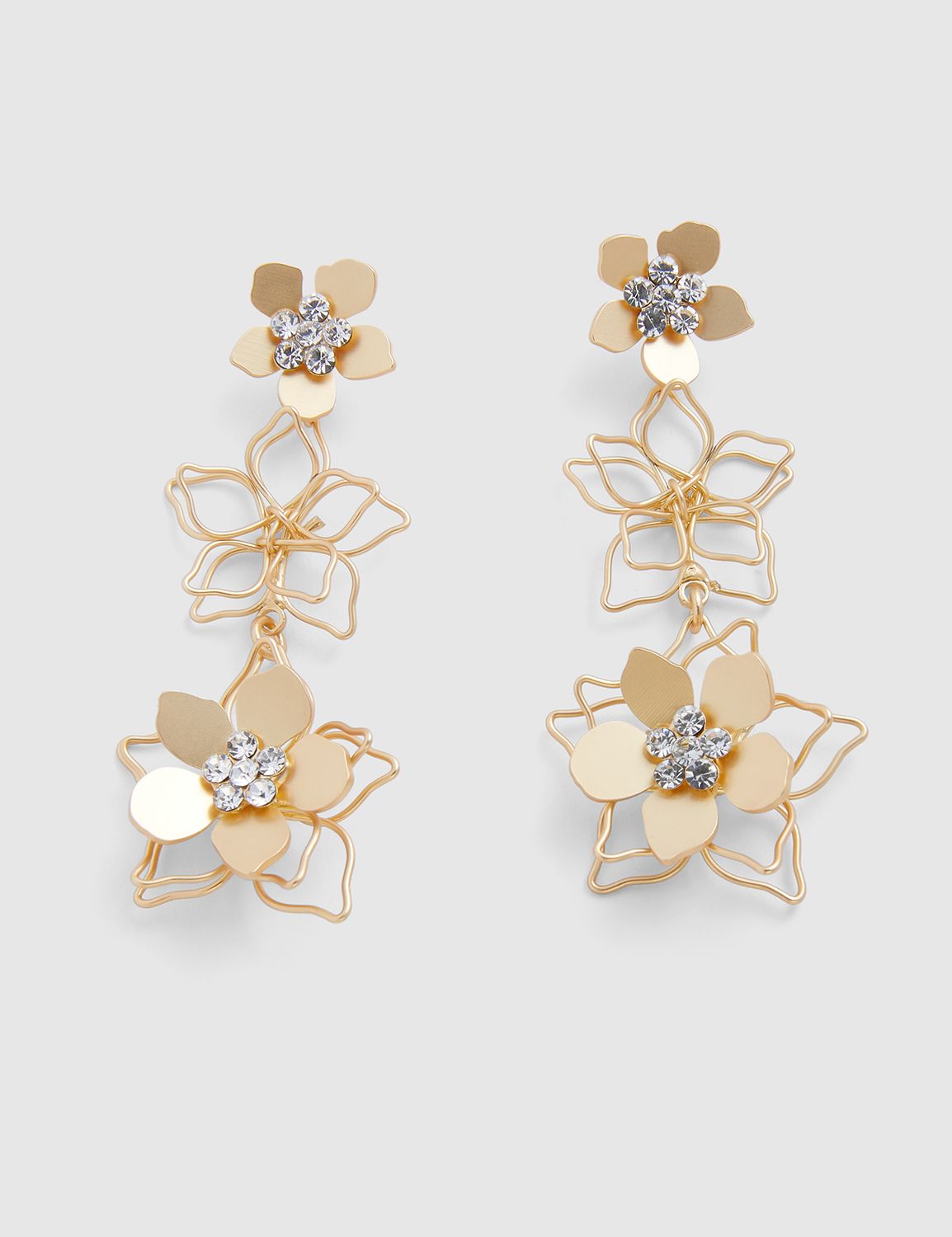 Floral Drop Earrings