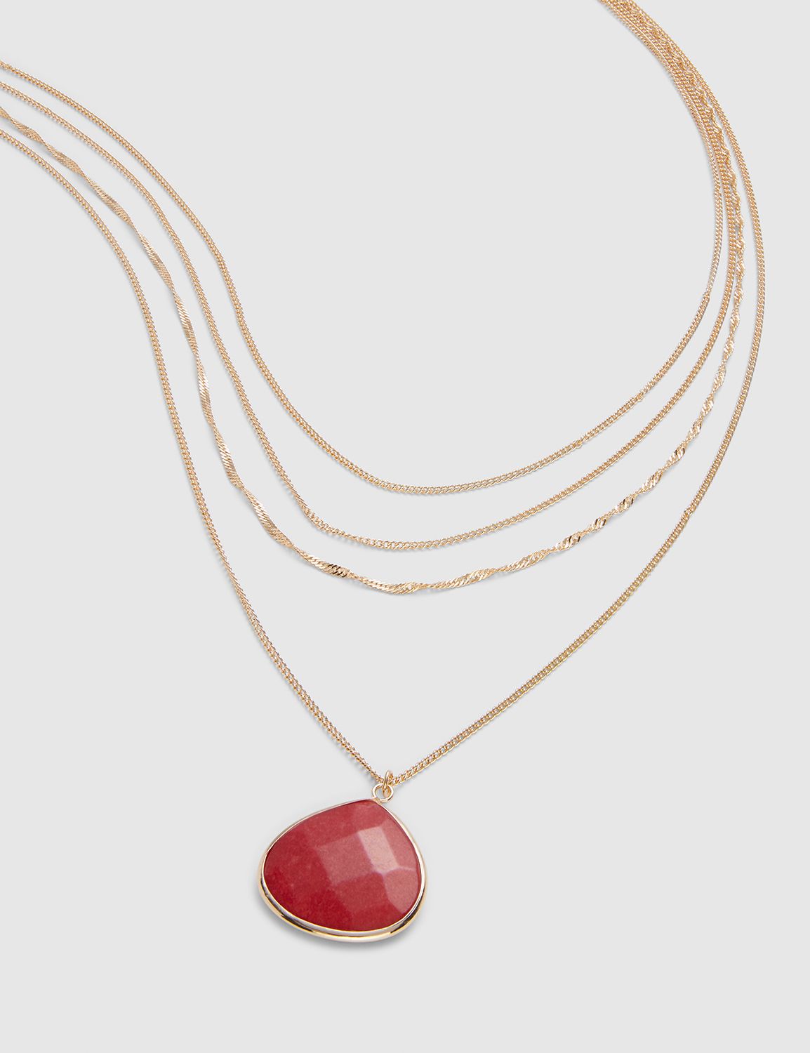 Convertible Multi-Layer Pendant Chain Necklace