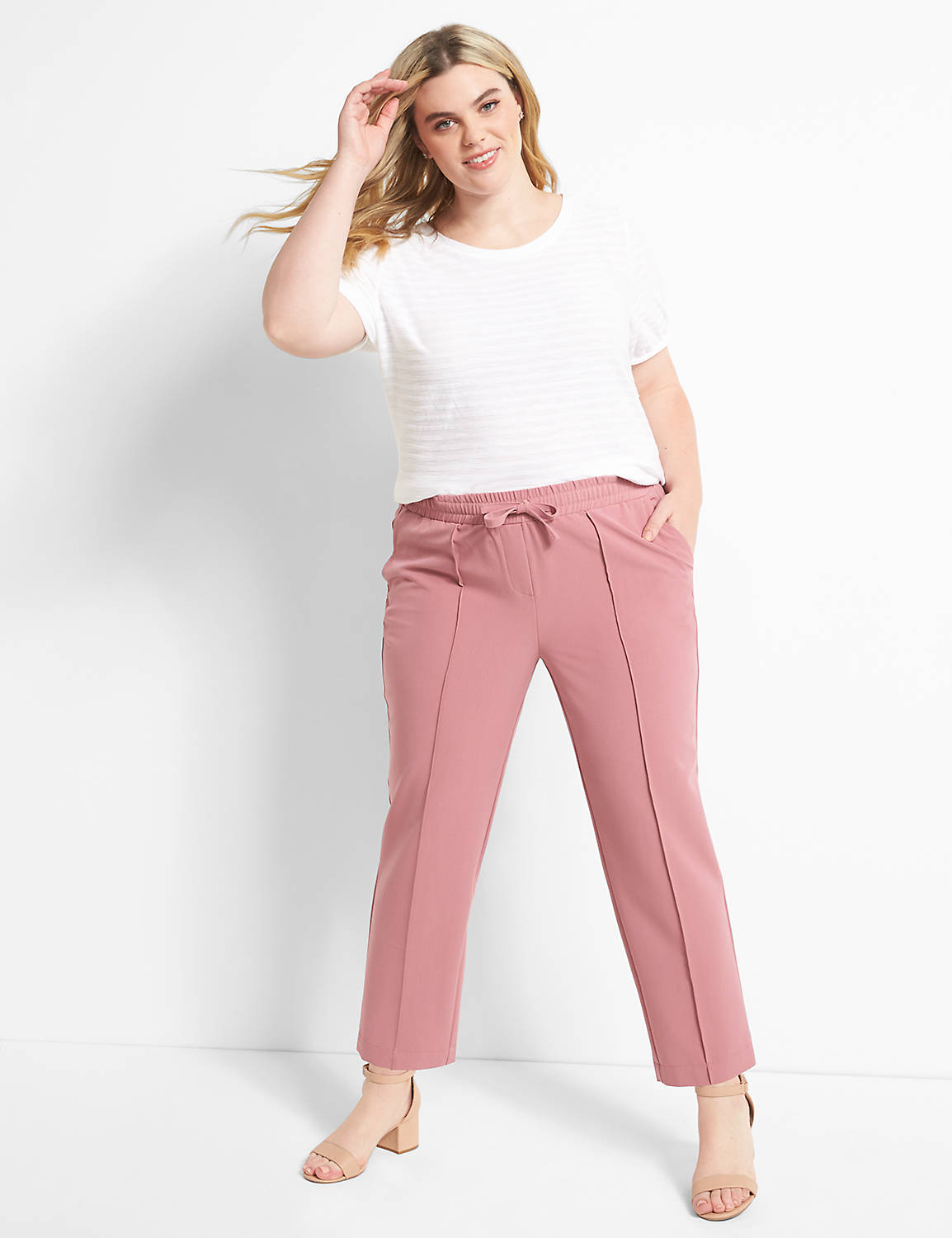 Perfect Drape Pull-On Relaxed Ankle Pant Product Image 3