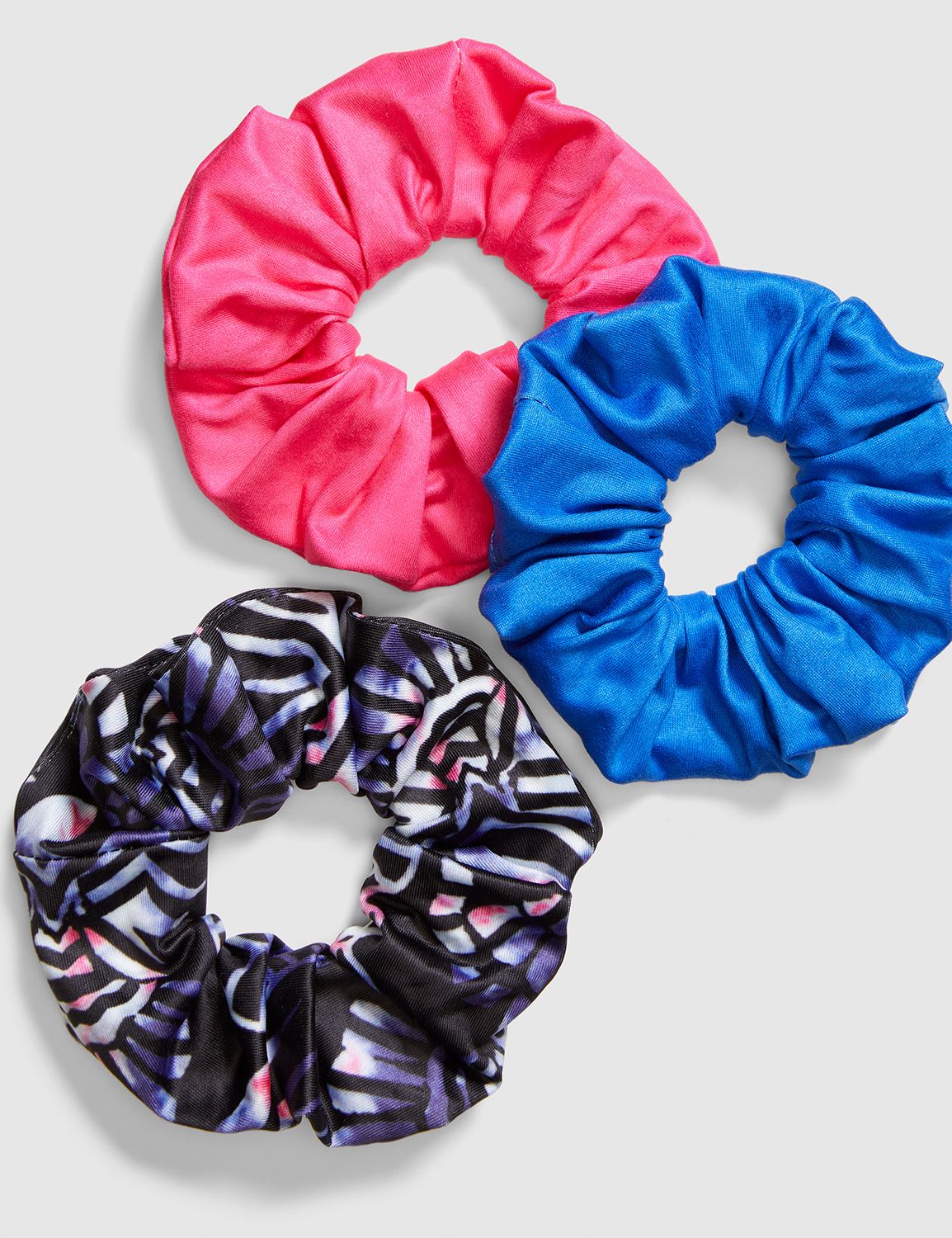 Hair Scrunchies - 3-Pack - Print