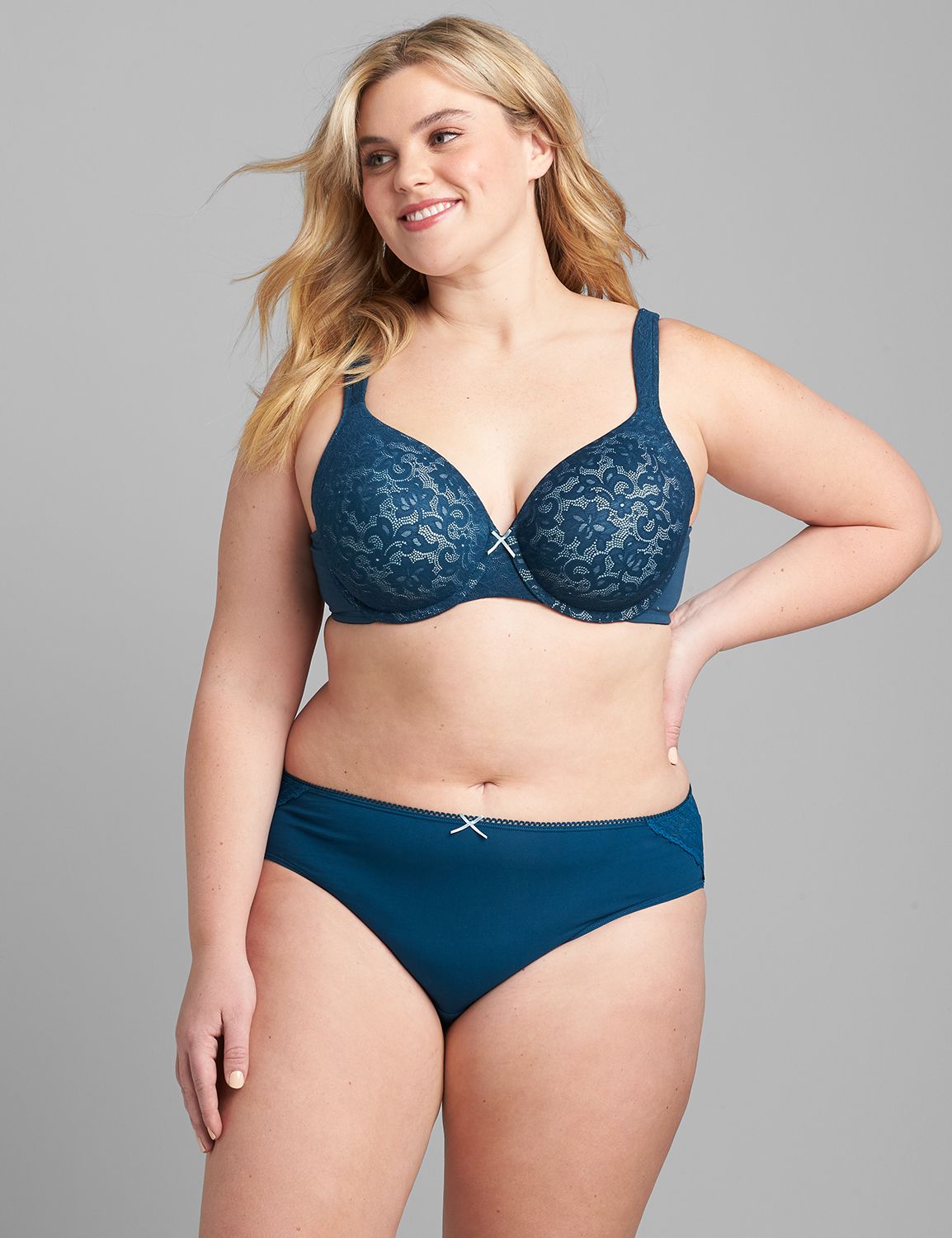 Cotton Lightly Lined Full-Coverage Bra