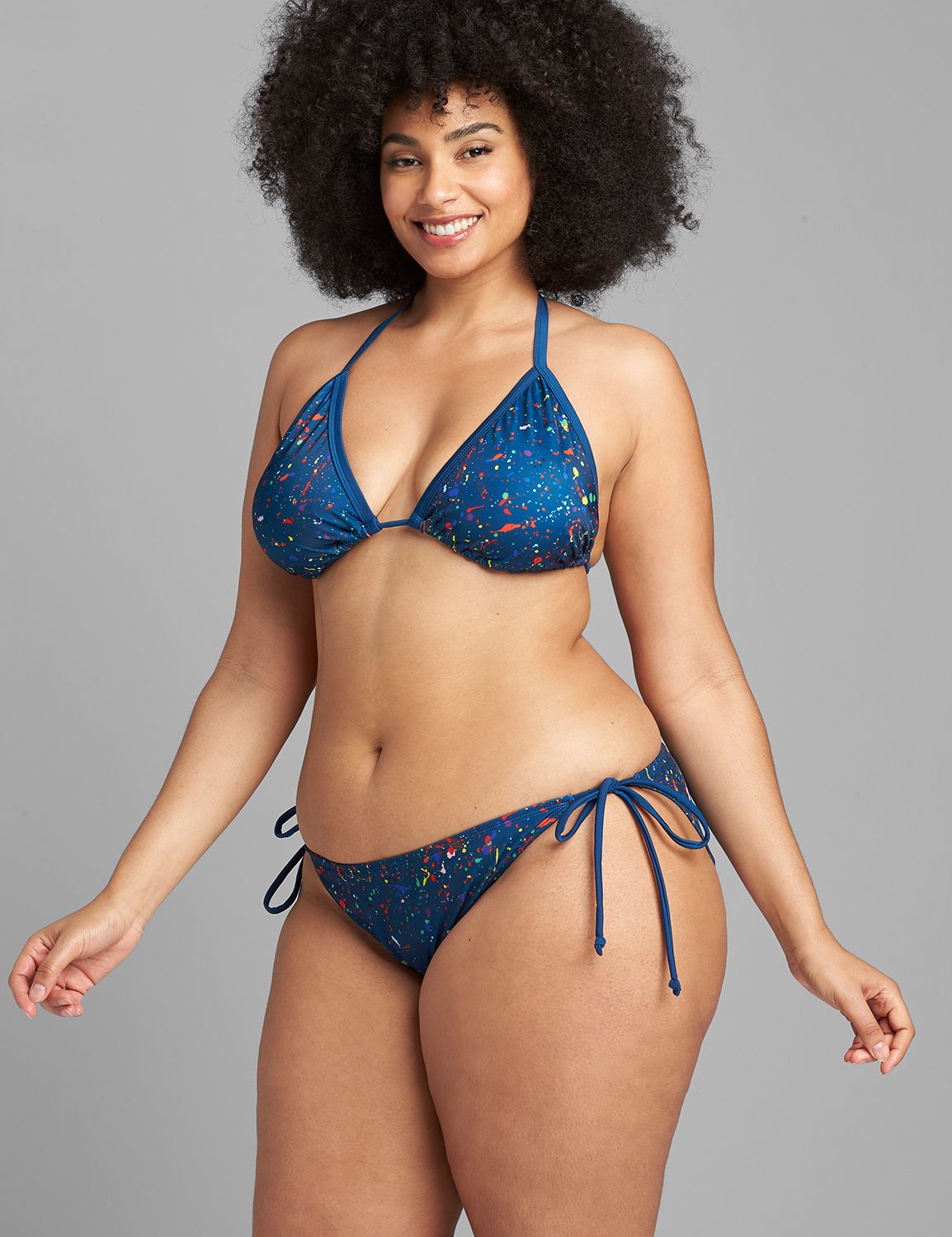 Lane bryant flamingo bathing suit deals