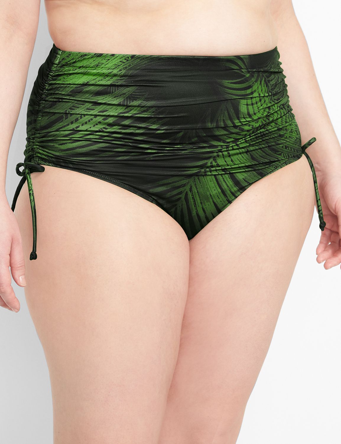 Lane Bryant Tanga Swim Brief 24 Black