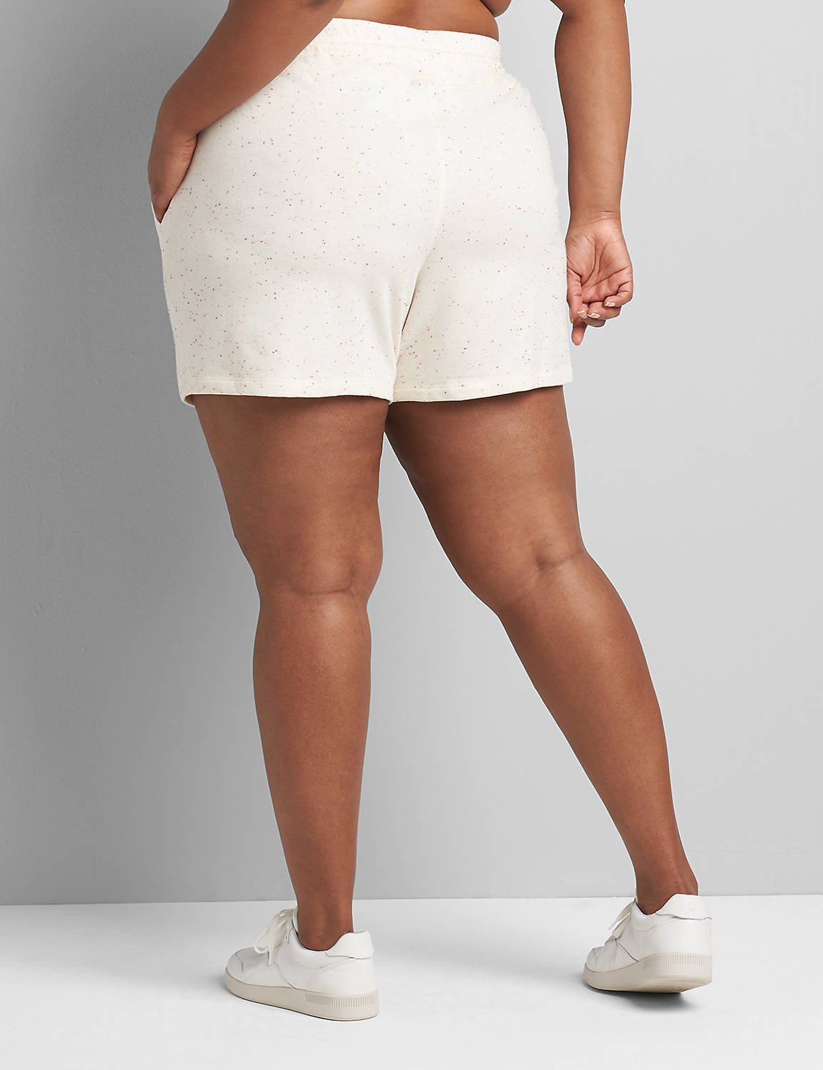 Pull On French Terry Short  S 1120474:Ascena White:38/40 Product Image 2
