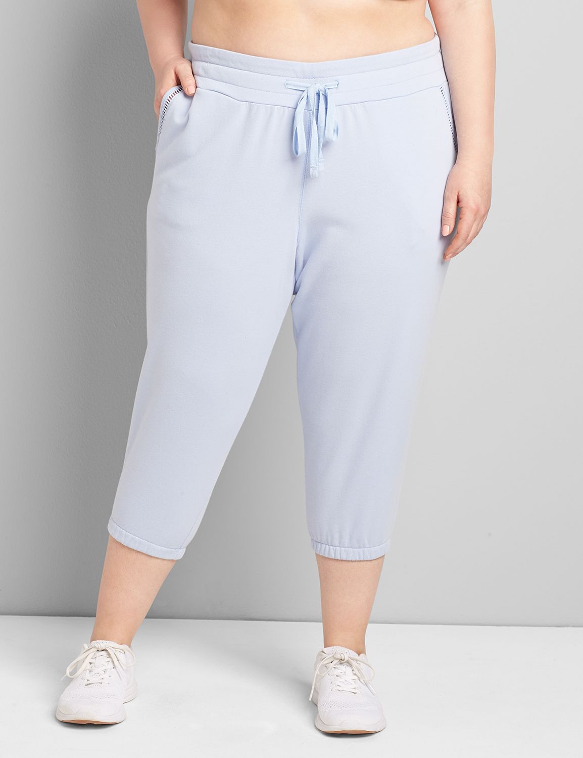 LIVI French Terry Capri Jogger Product Image 1