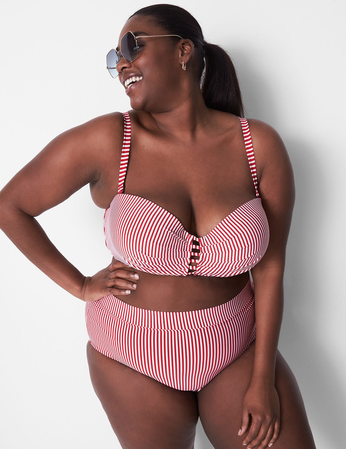 Red Plus Size Swimsuits Bathing Suits Cacique