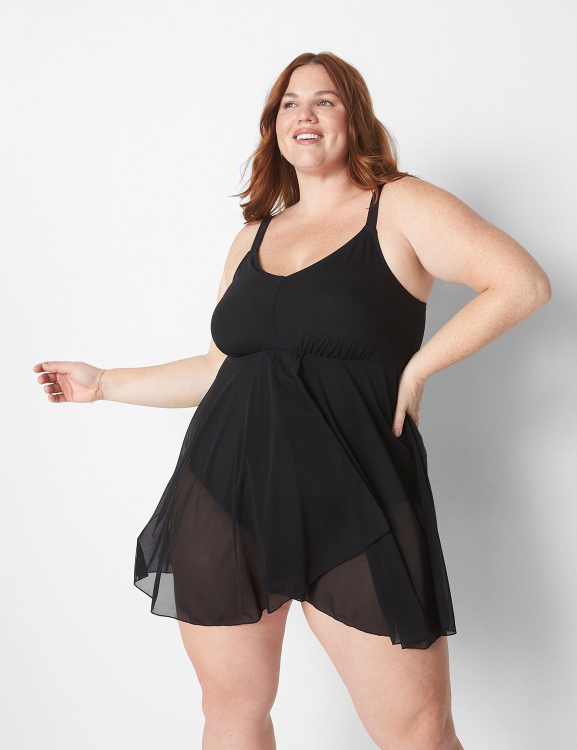 Lane bryant hot sale swim dresses