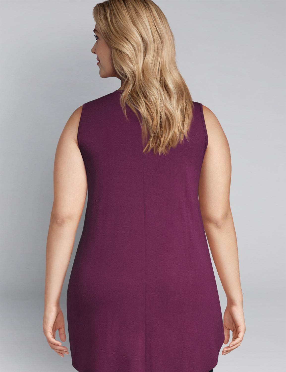 ShirredYoke Swing Tunic LaneBryant