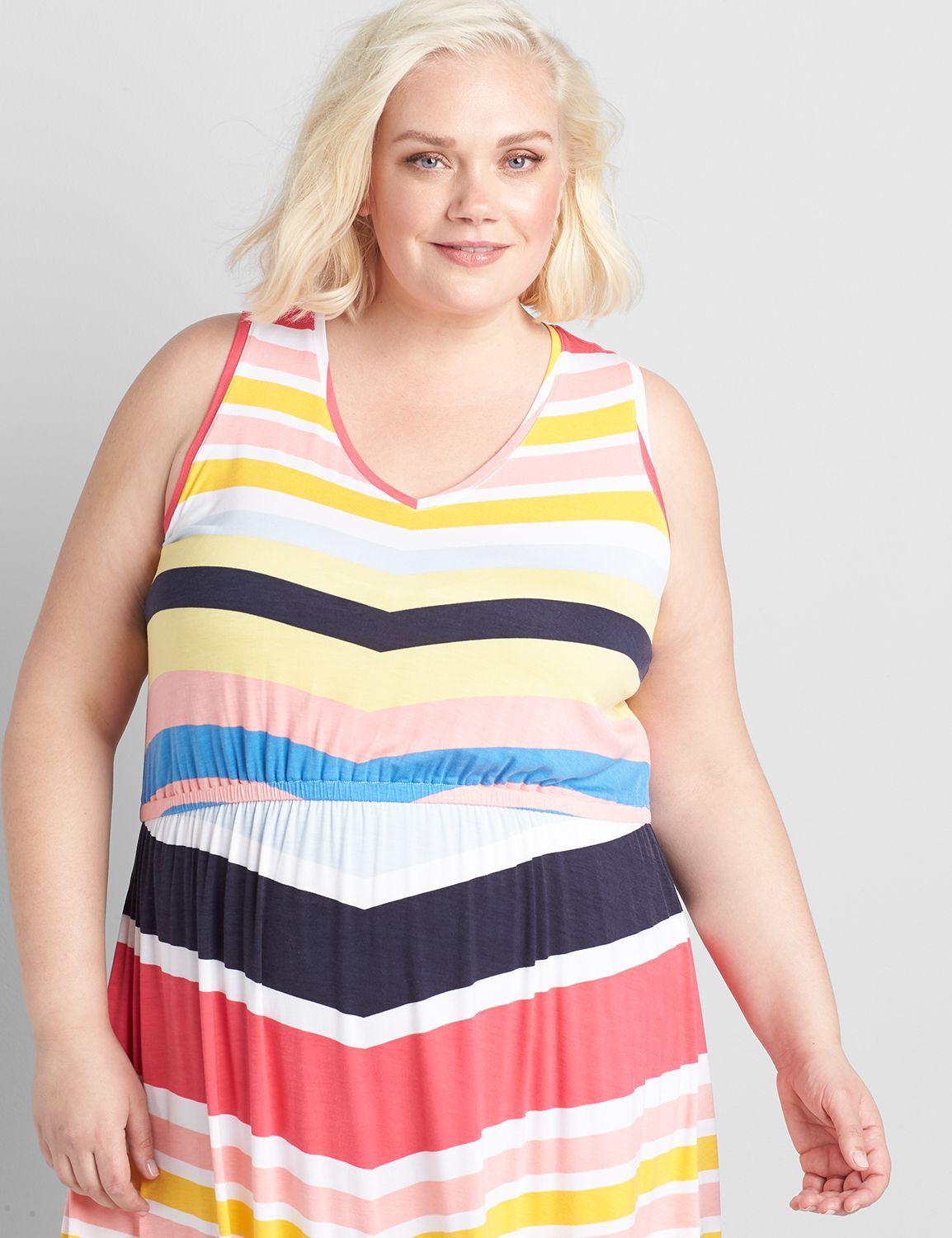 Sleeveless Racerback Midi Dress Product Image 3