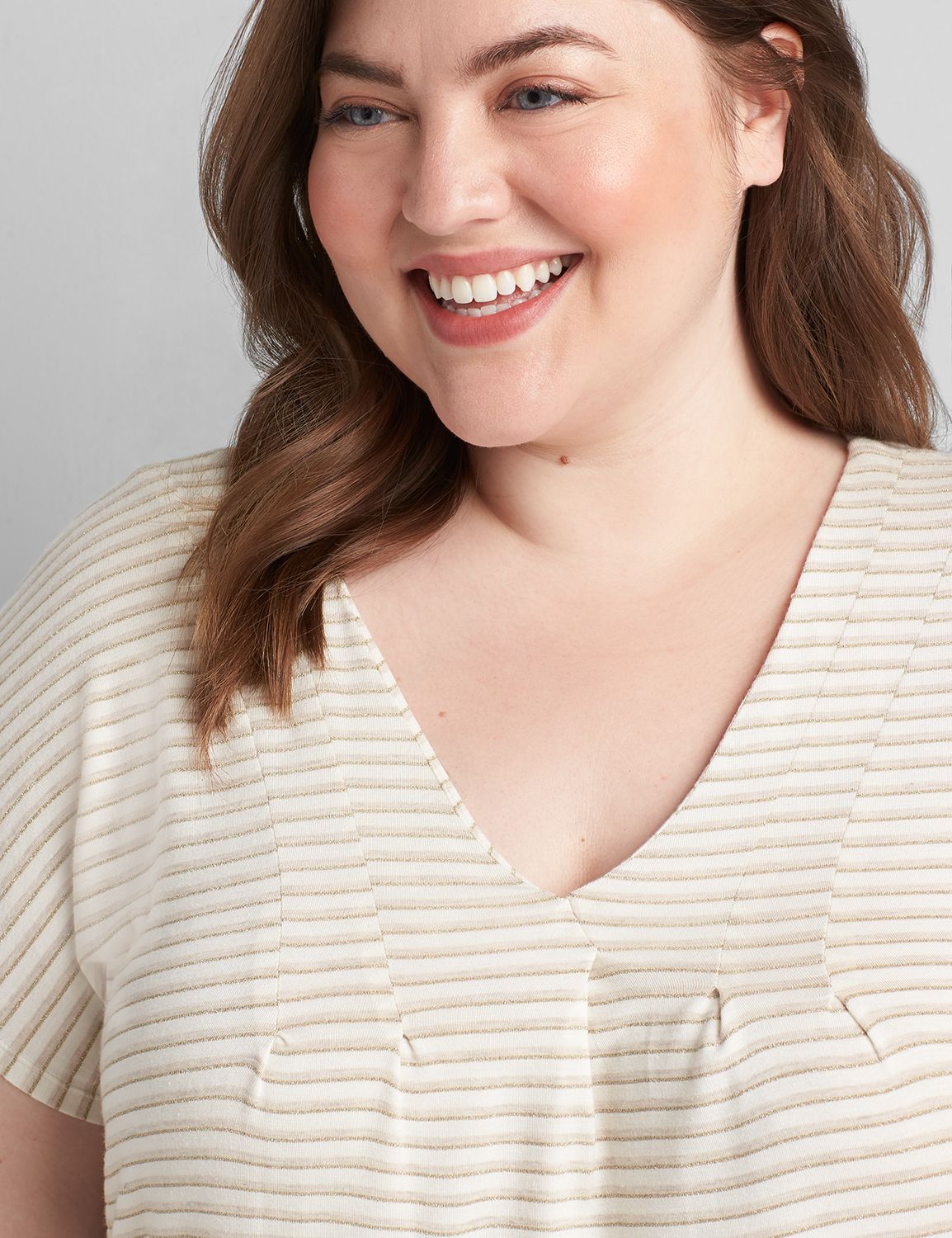Out Of Line Striped Dolman Top