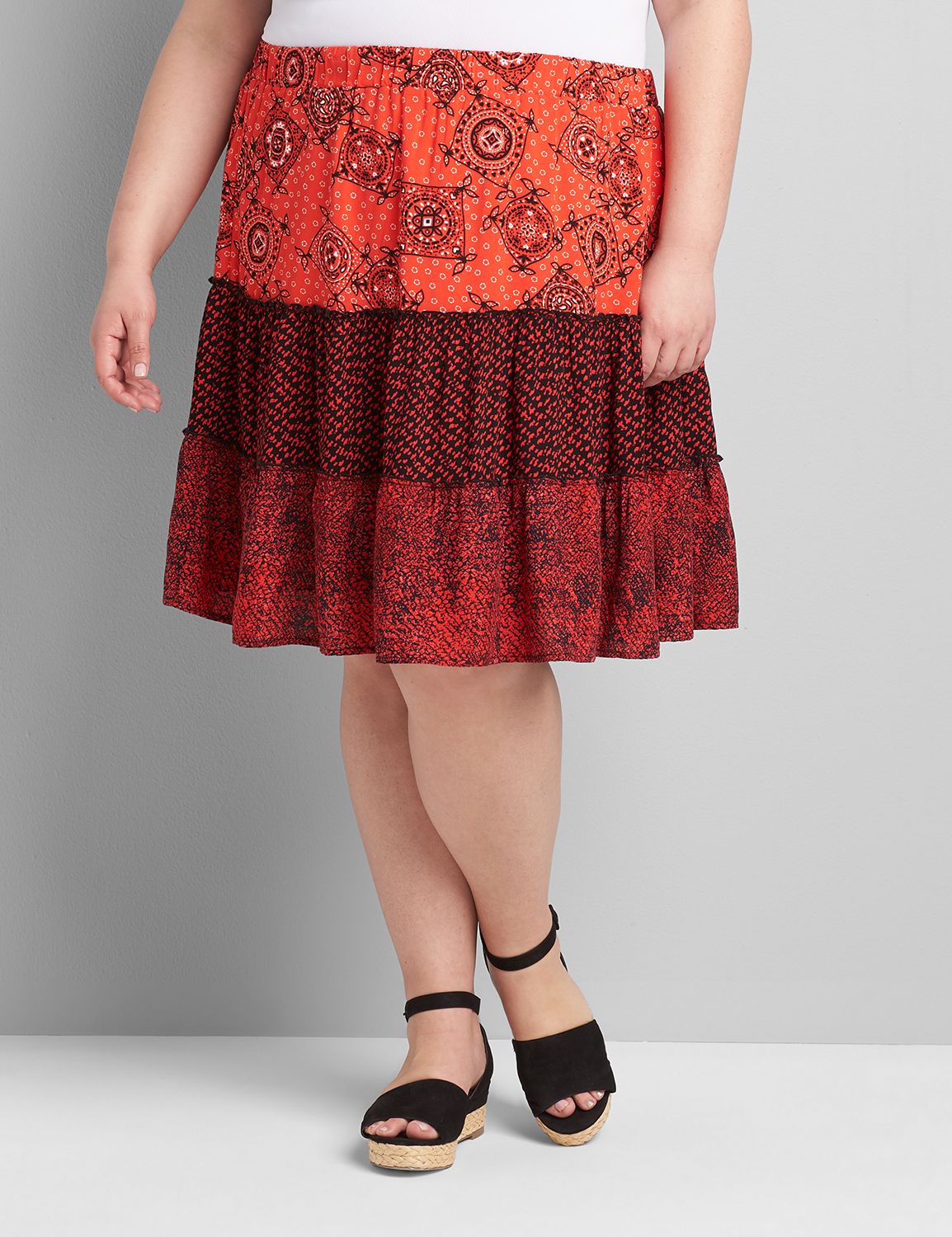 bonmarche plus size skirts