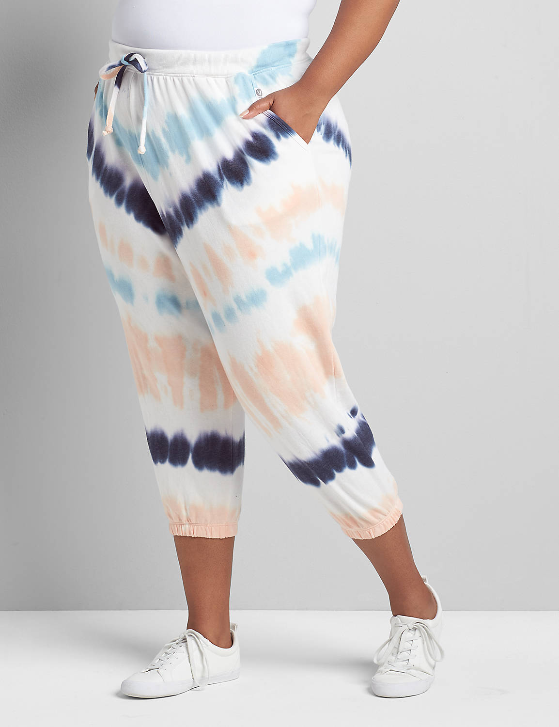 Metro Tie Dye Jogger S 1121307:PANTONE Omphalodes:34/36 Product Image 1