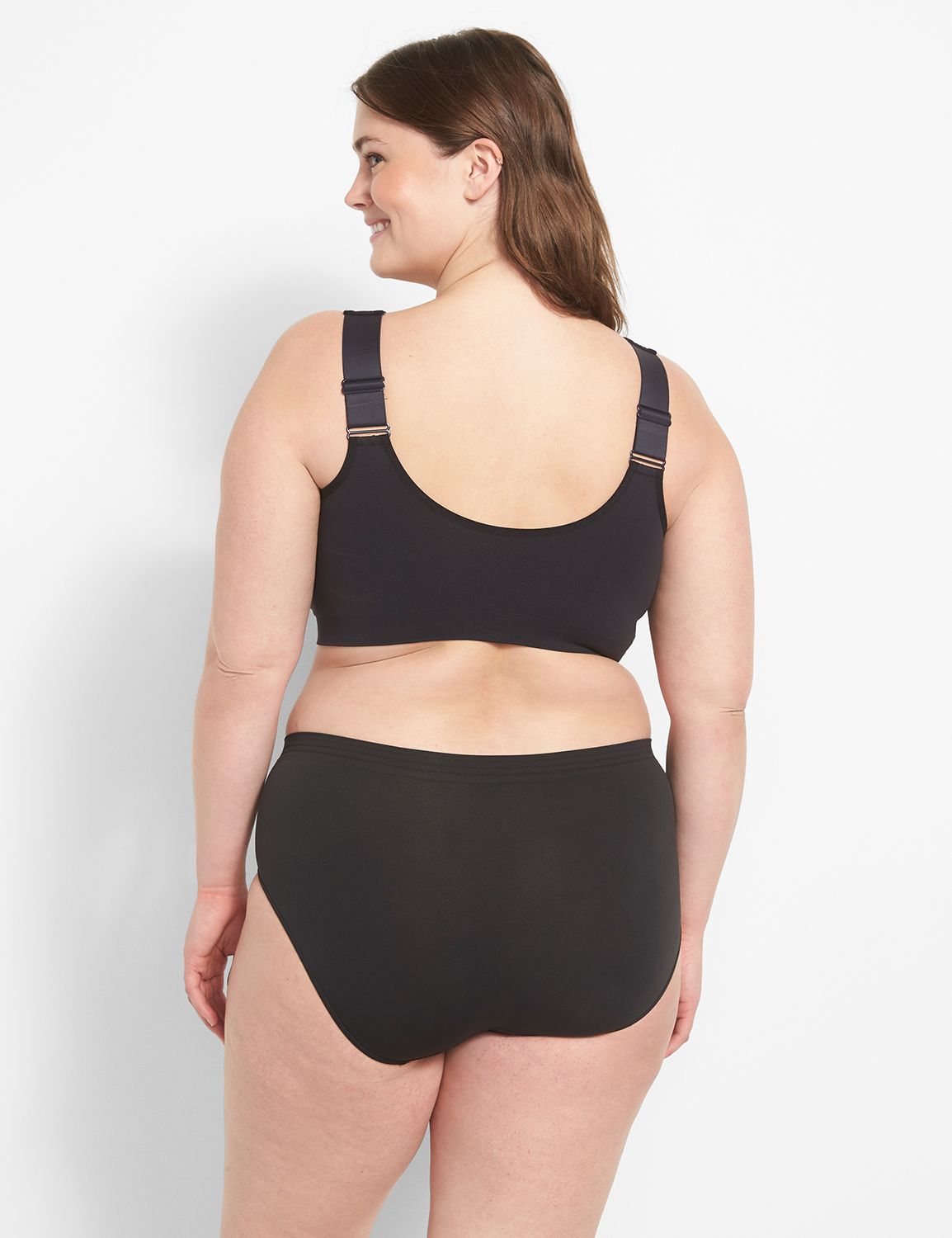 Seamless tank strap bralette 111969