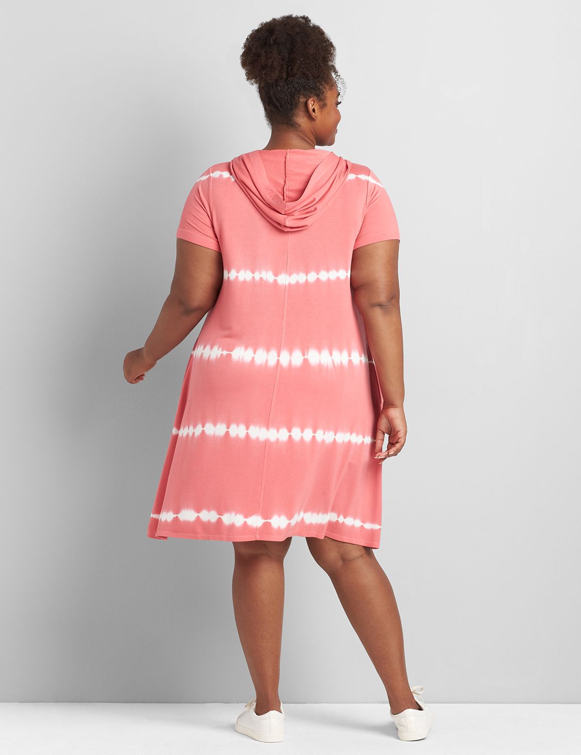 Lane bryant tie outlet dye dress