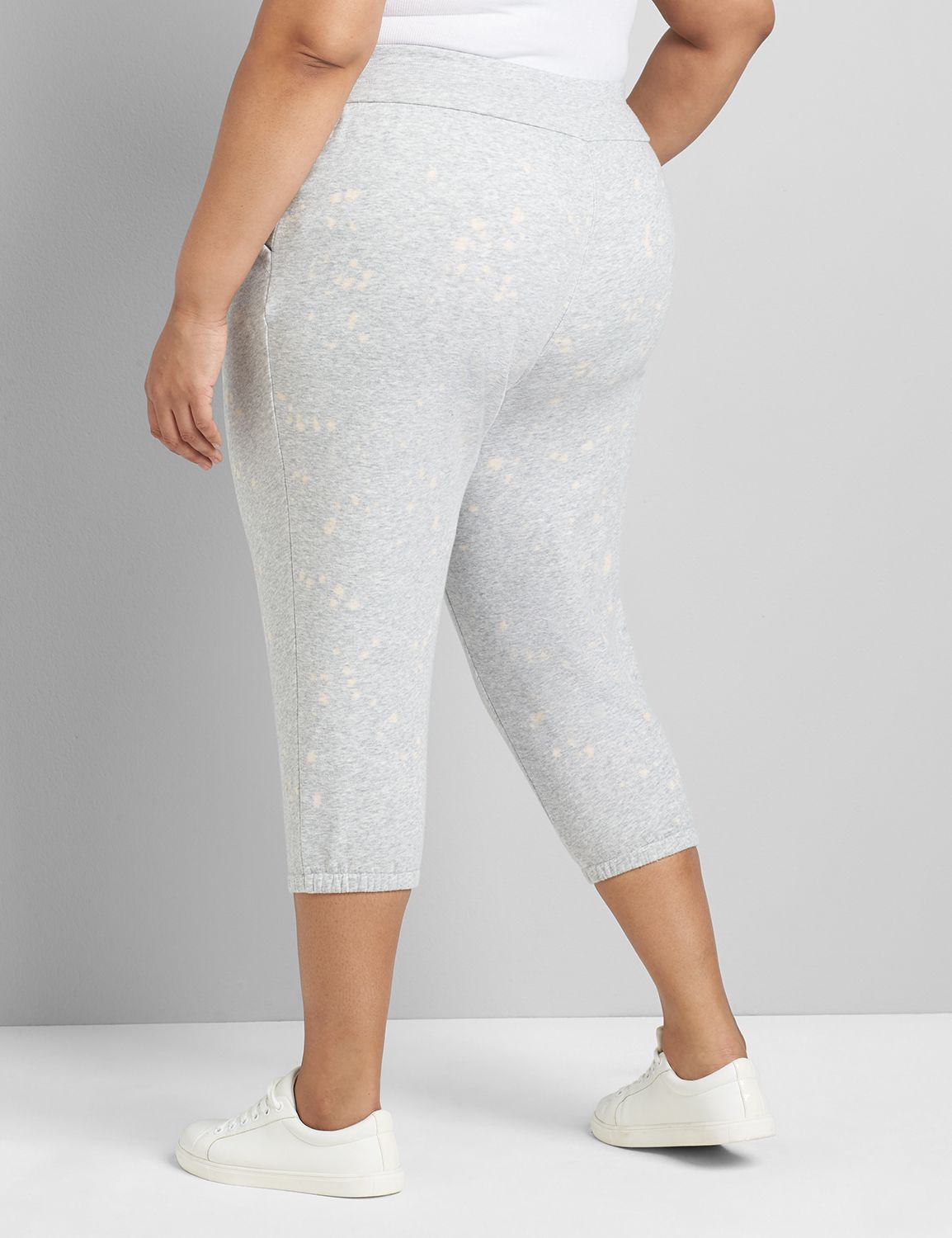 Metro French Terry Jogger Capri S 1122861:BC04 Heather grey:26/28 Product Image 2