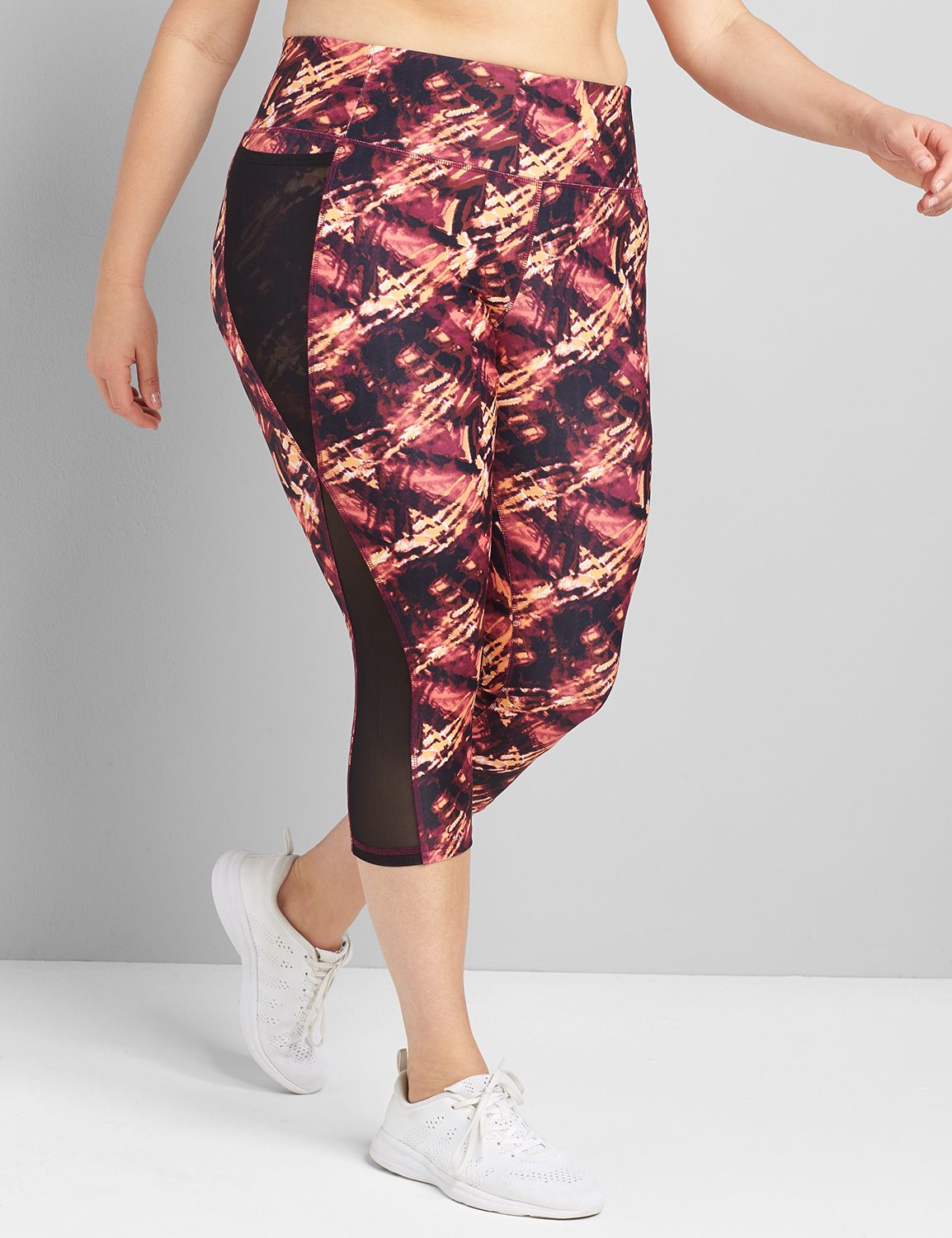 Shop Floral Print Fade Resistant Flared Leggings with Elasticated Waistband  Online