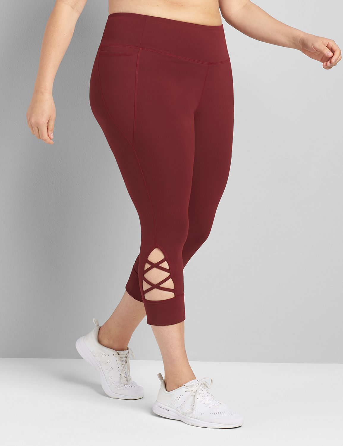 Livi by a lane Bryant Athletic Capri Leggings