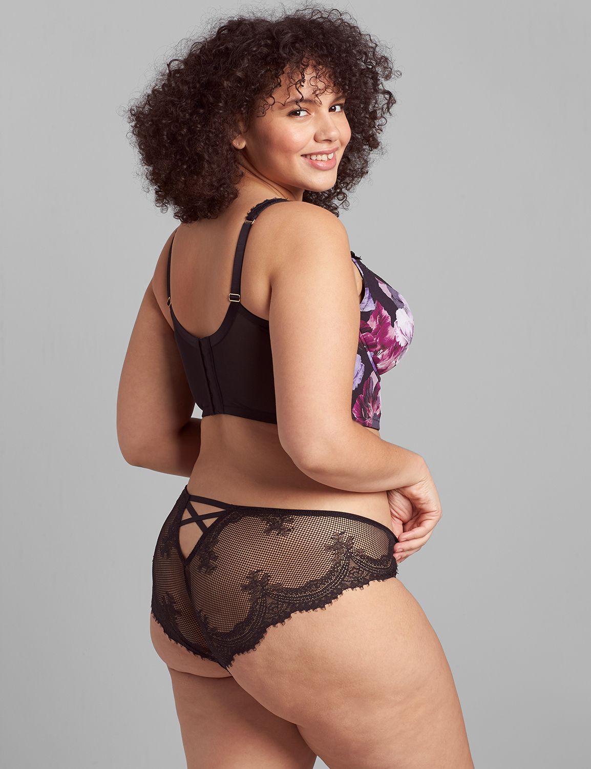 Longline Lightly Lined French Balconette Bra