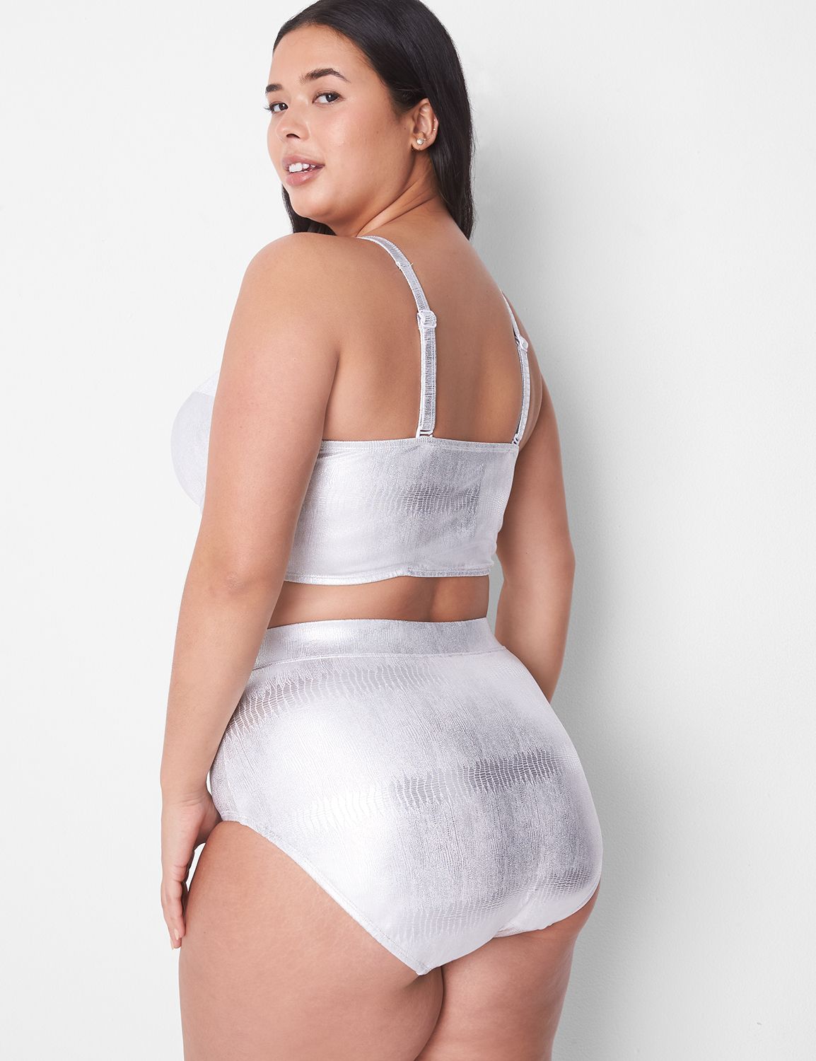 Gold Foil UW Long Line Bikini 11188 Product Image 2