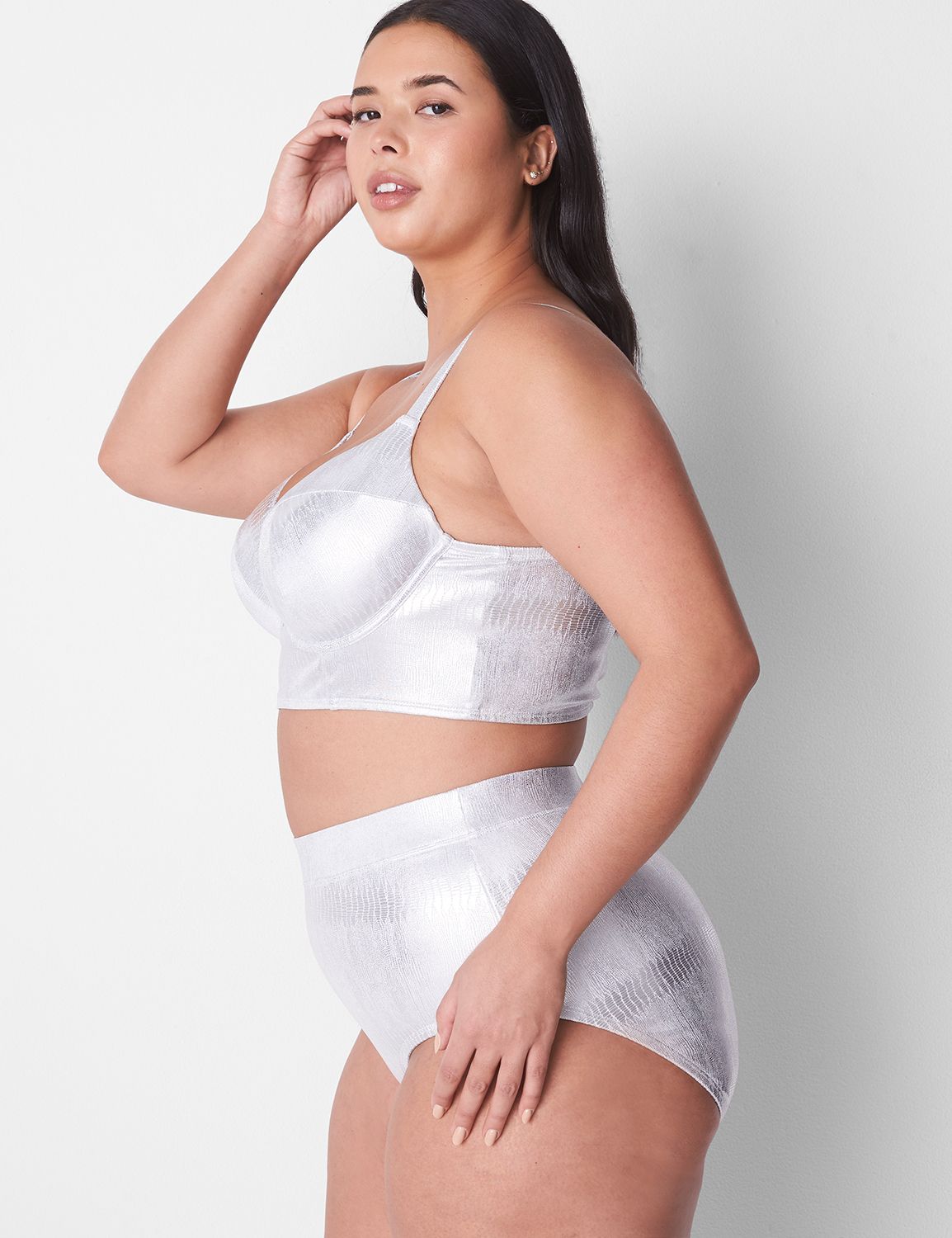 Gold Foil UW Long Line Bikini 11188 Product Image 3