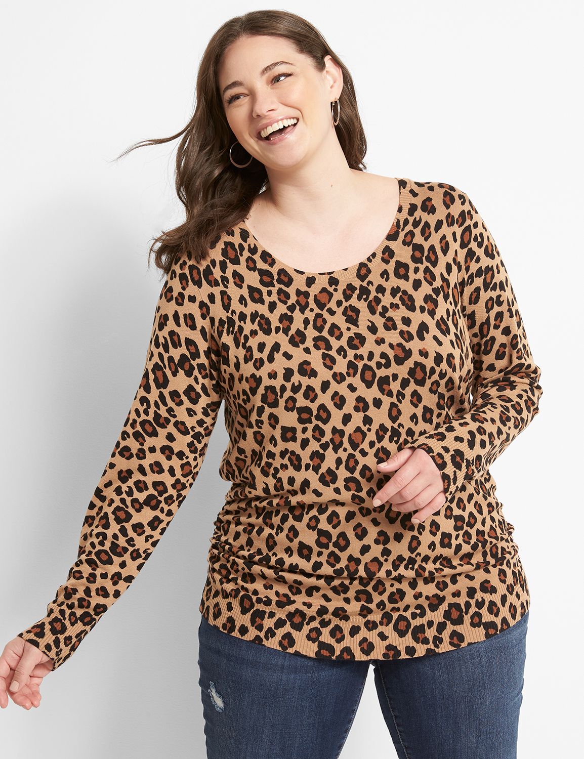 Lane bryant hotsell leopard jacket