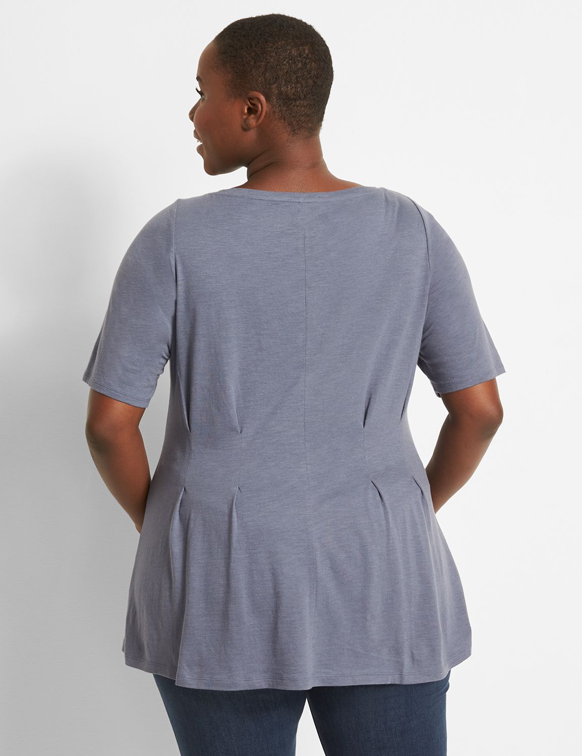 Perfect Sleeve Fit & Flare Tee