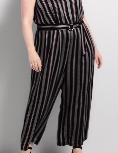 Sleeveless Cami Belted Cropped Jump image number 0
