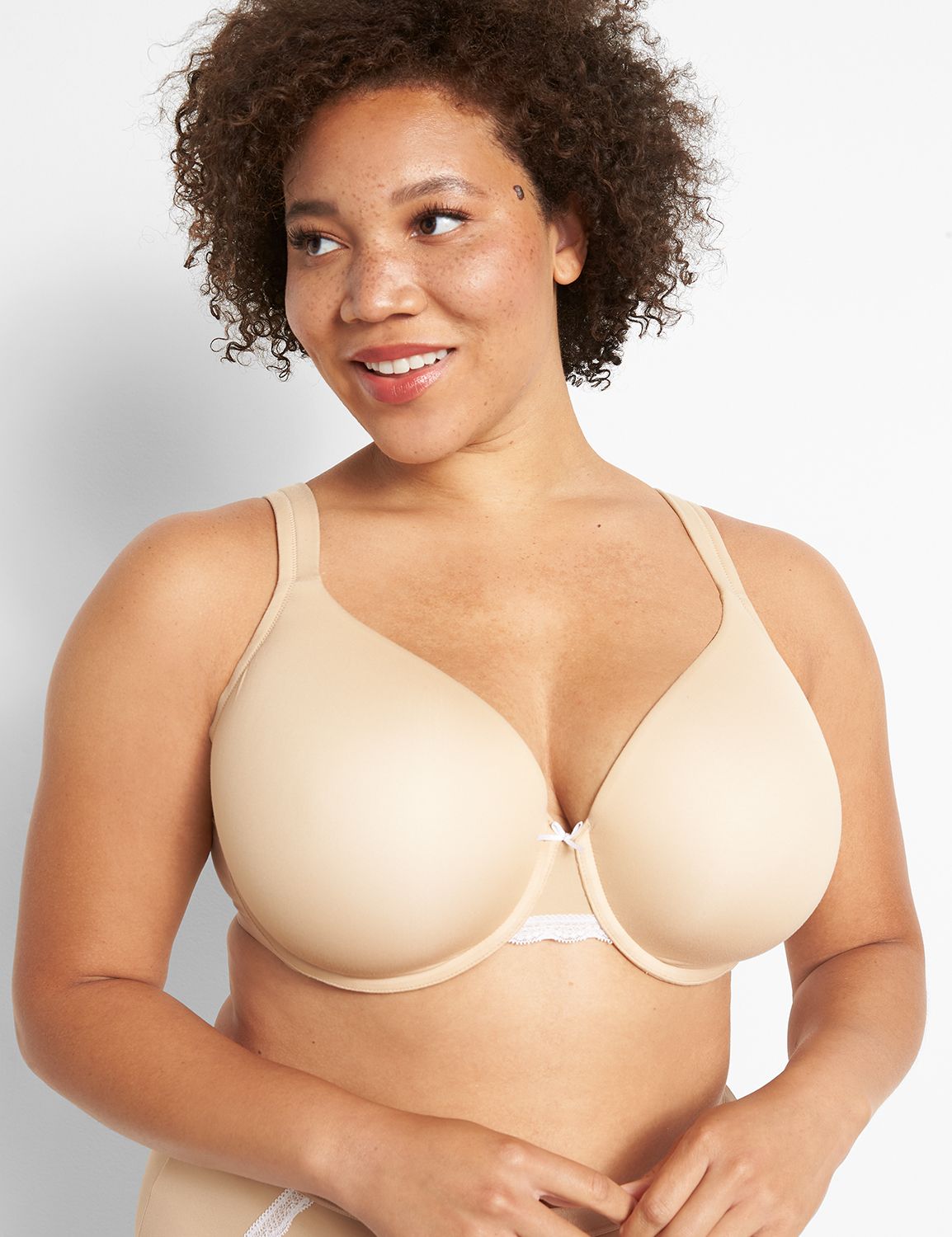 Cacique Invisible Backsmoother Lightly Lined Full Coverage Bra Black Size  undefined - $23 - From Alyssa