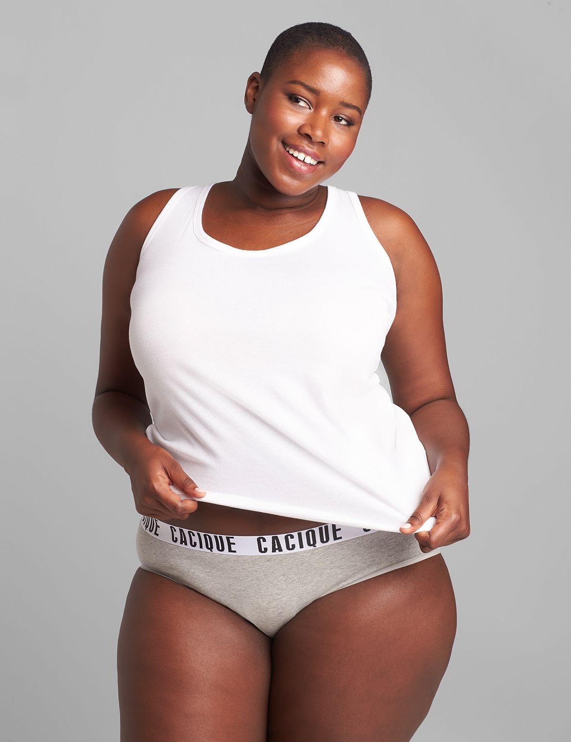 Cotton Hipster Panty with Wide Waistband