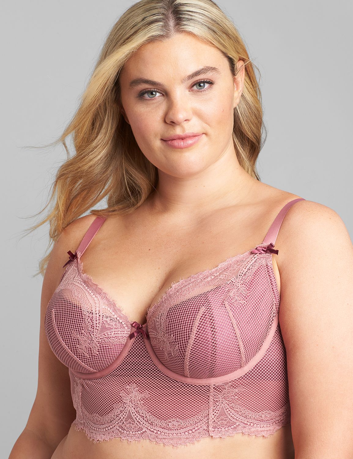CACIQUE BY LANE BRYANT LIGHTLY LINED FRENCH