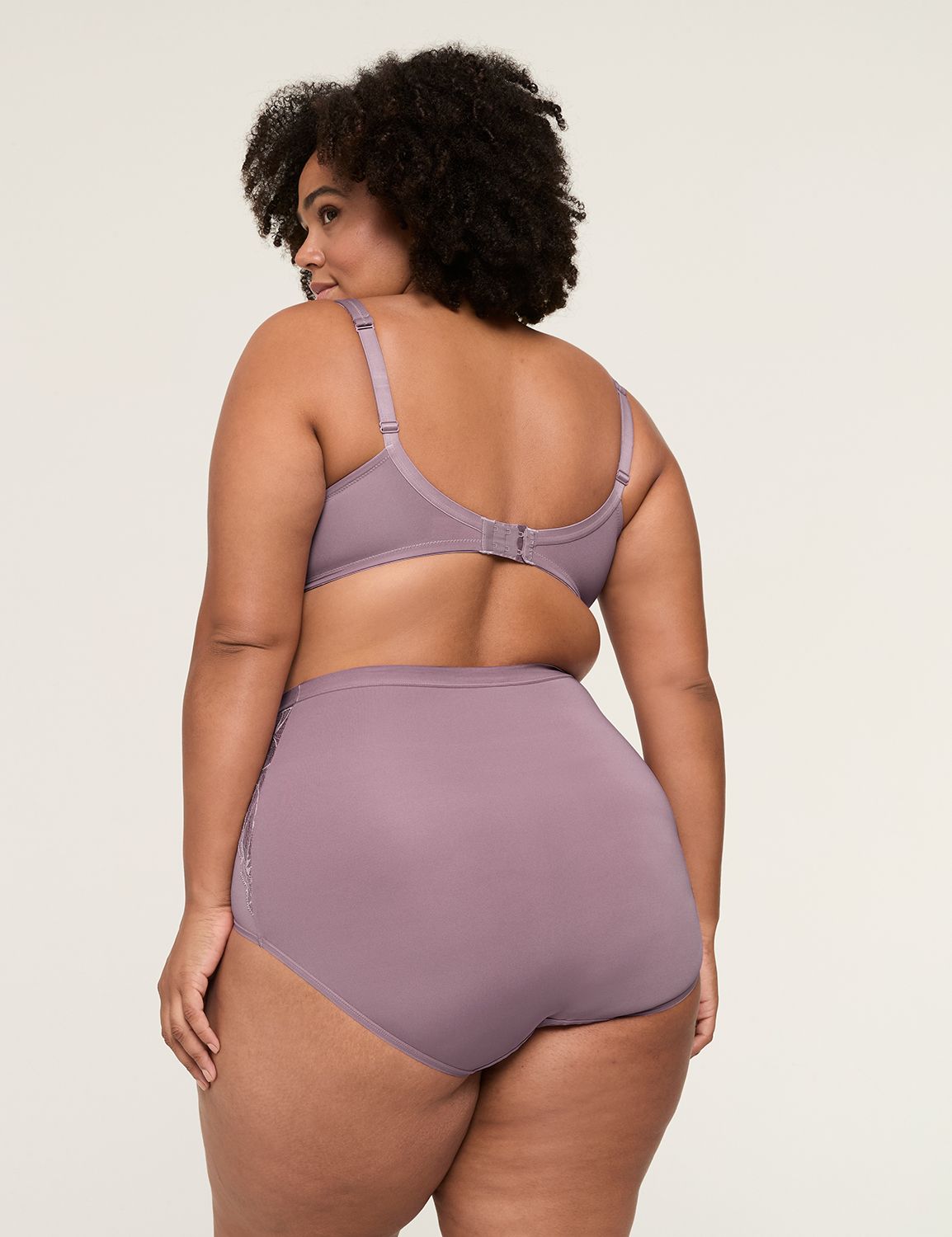 No Show High Waist Brief Crystal La Product Image 2