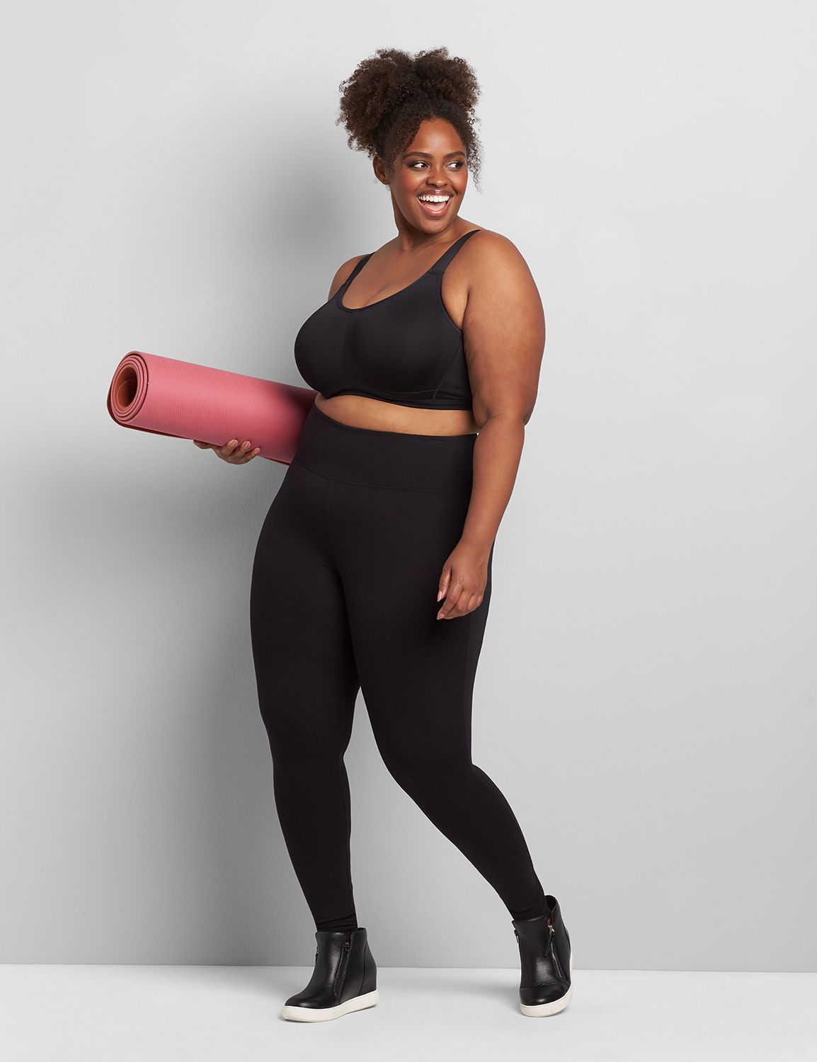 Plus Size Yoga Bodysuit