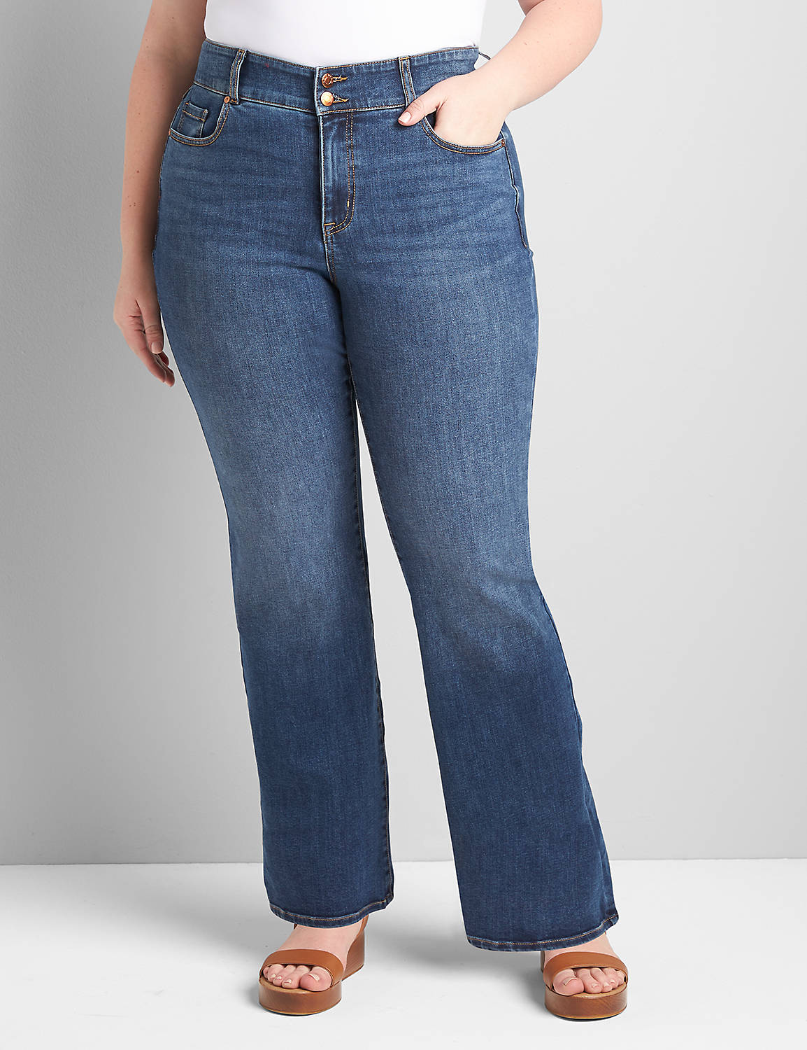 Tighter Tummy High-Rise Boot Jean Product Image 1