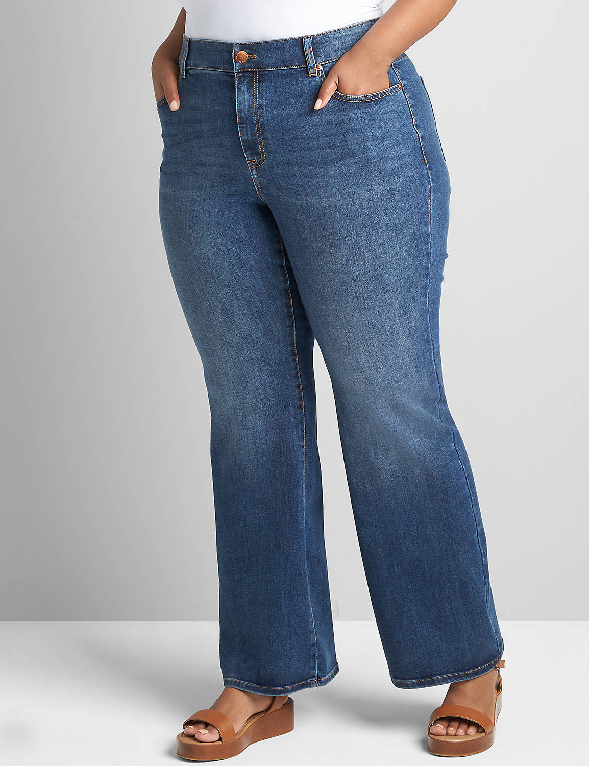 Curvy Fit High-Rise Boot Jean Product Image 1