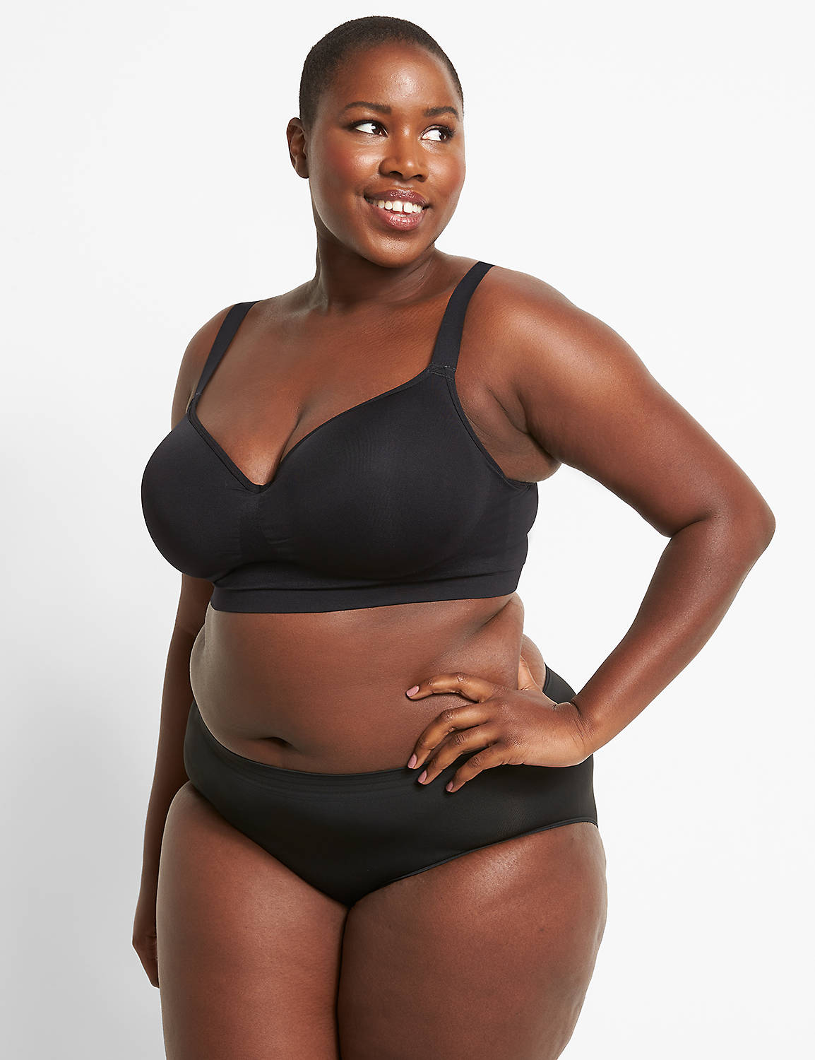 Seamless No LL Wire Bra with Magic Wing 1107363:Pantone Tap Shoe
