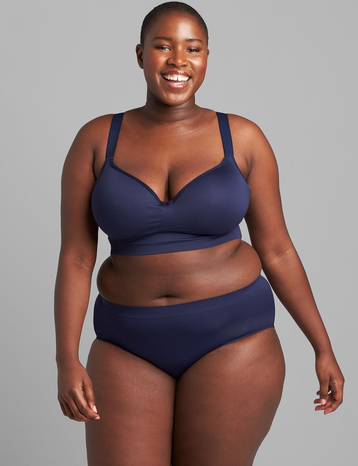 Magic Wing Lightly Lined No-Wire Balconette Bra Product Image 1