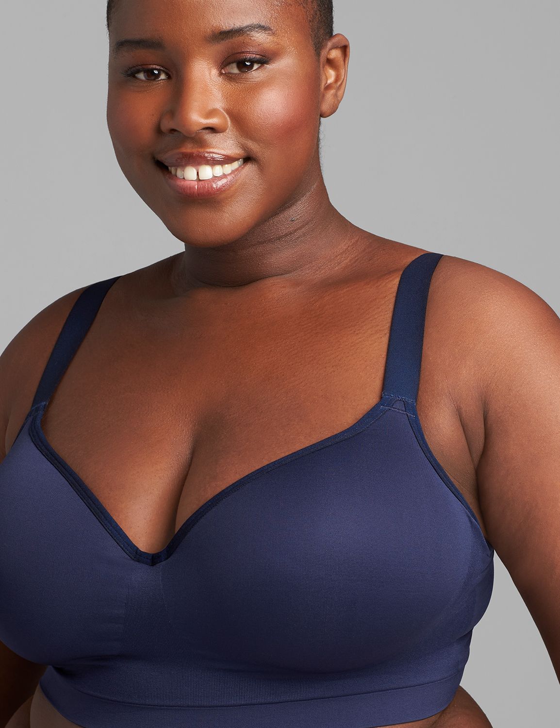 Magic Wing Lightly Lined No-Wire Balconette Bra Product Image 4