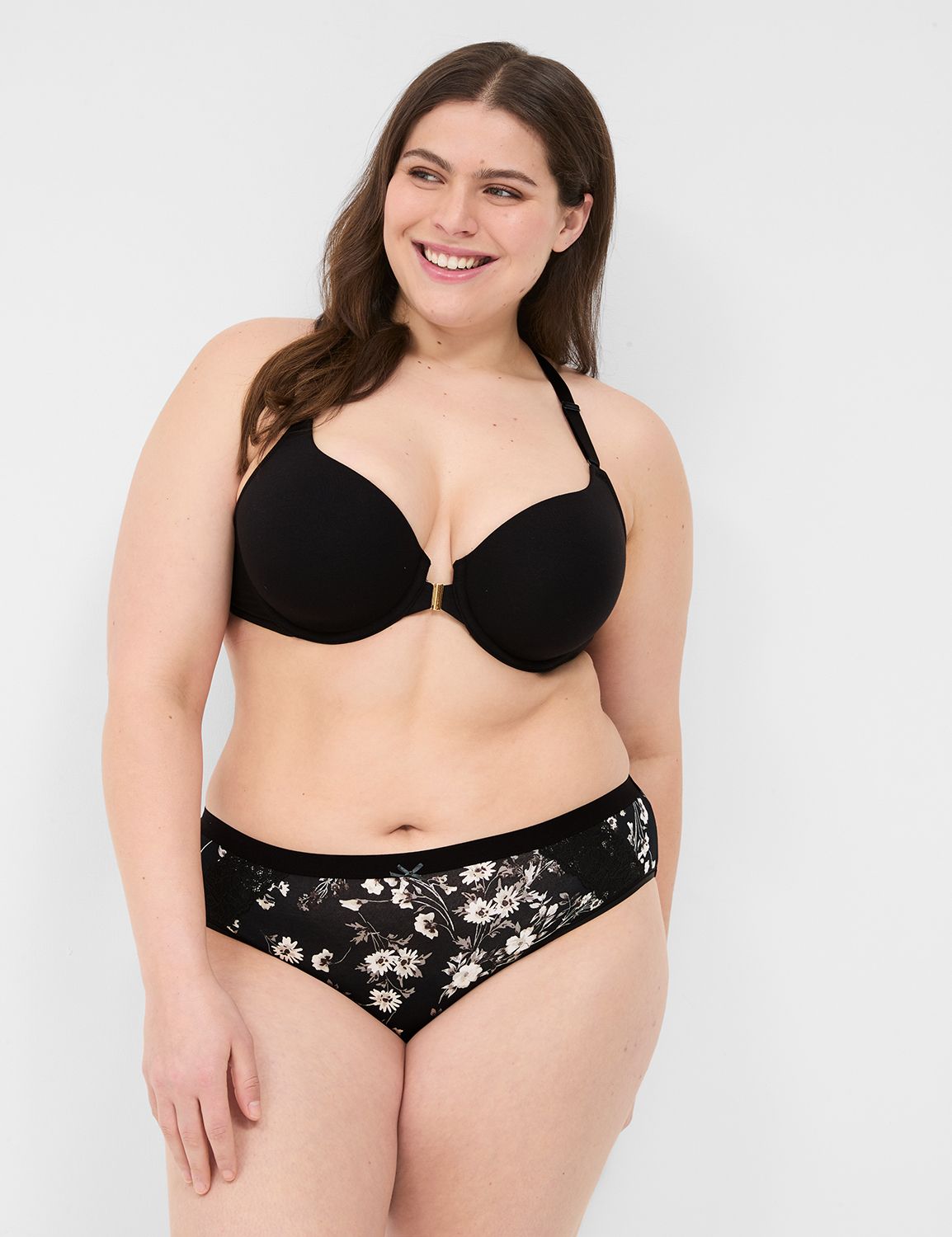 Cotton Hipster Panty With Lace-Trim