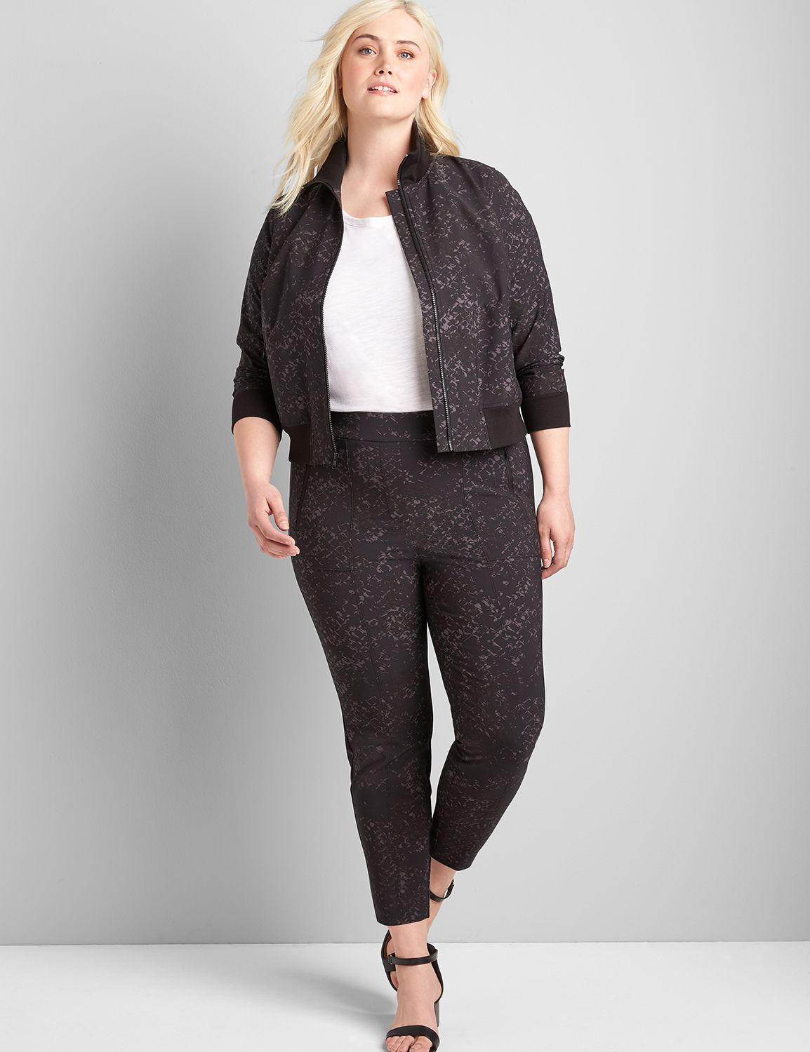 Lane bryant clearance bomber jacket