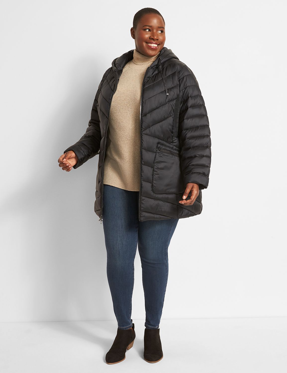 Lane bryant sale packable puffer jacket