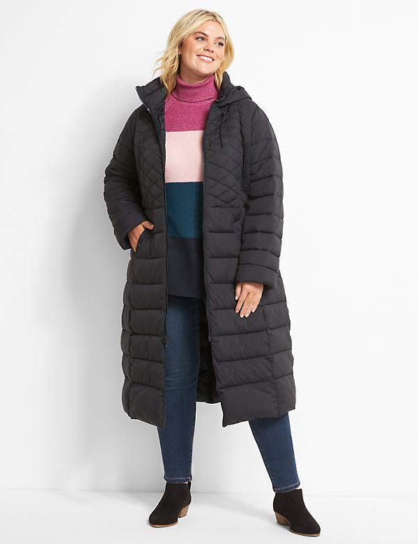Maxi Puffer With Hood