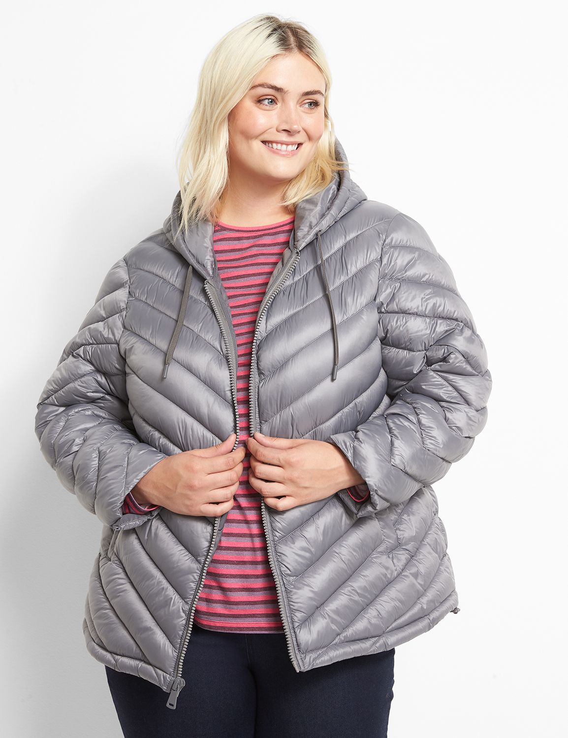 Lane bryant puffer hot sale coat