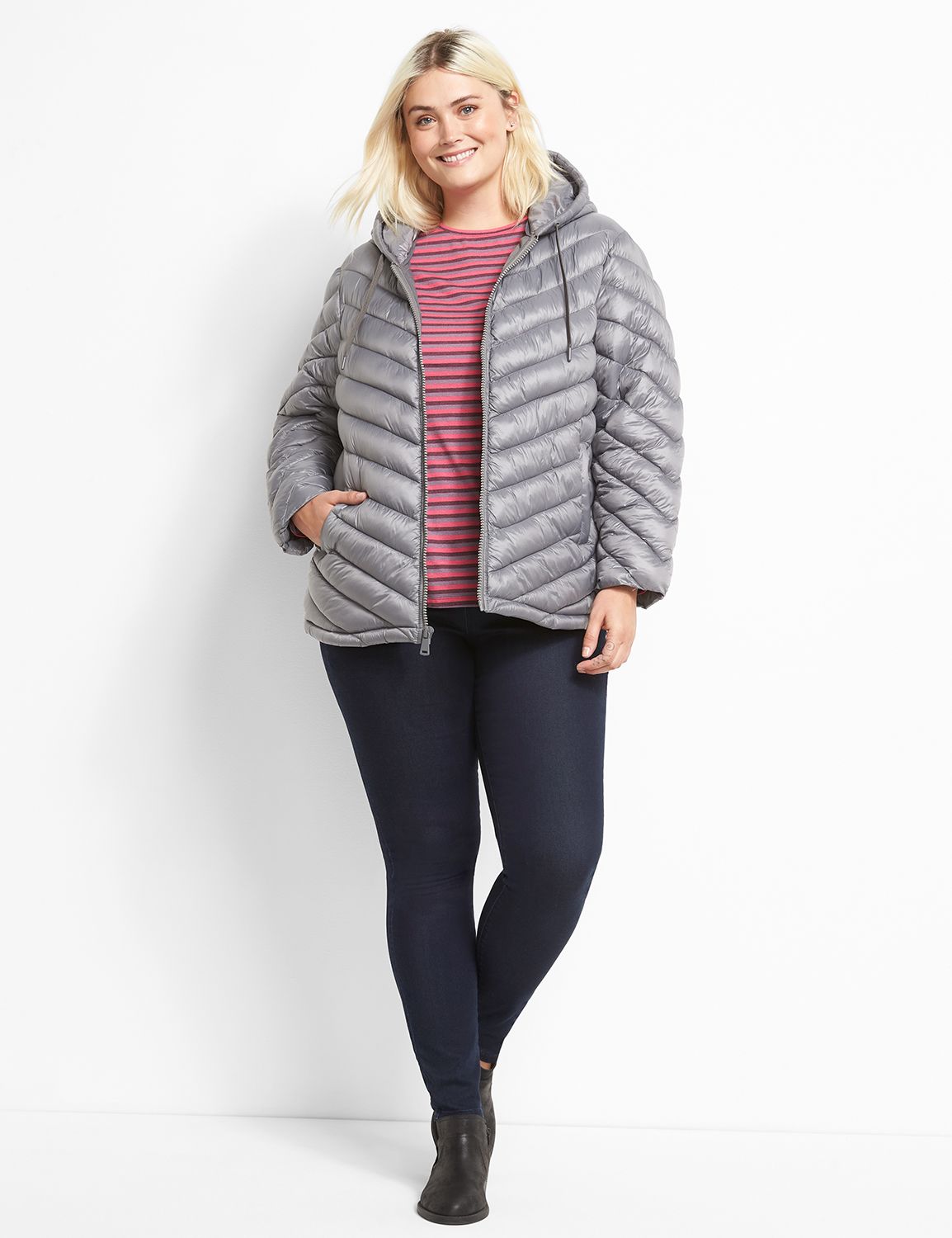 Lane bryant packable outlet puffer jacket