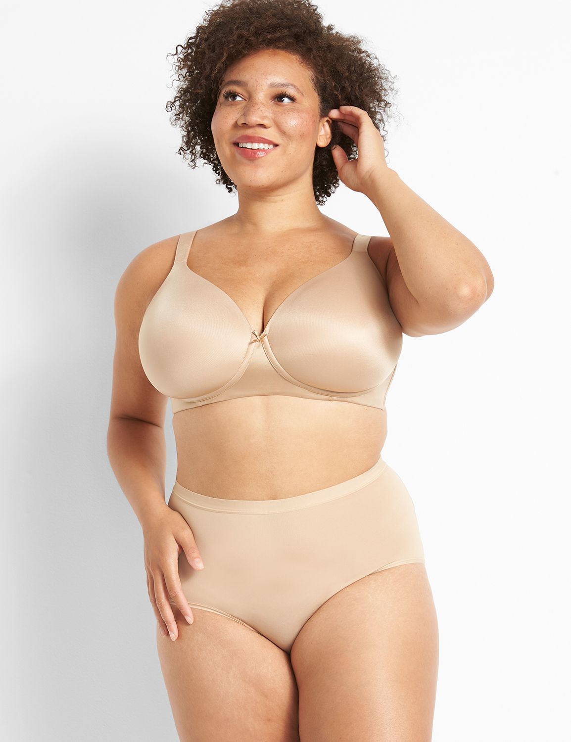 Smooth Lightly Lined Full Coverage Bra