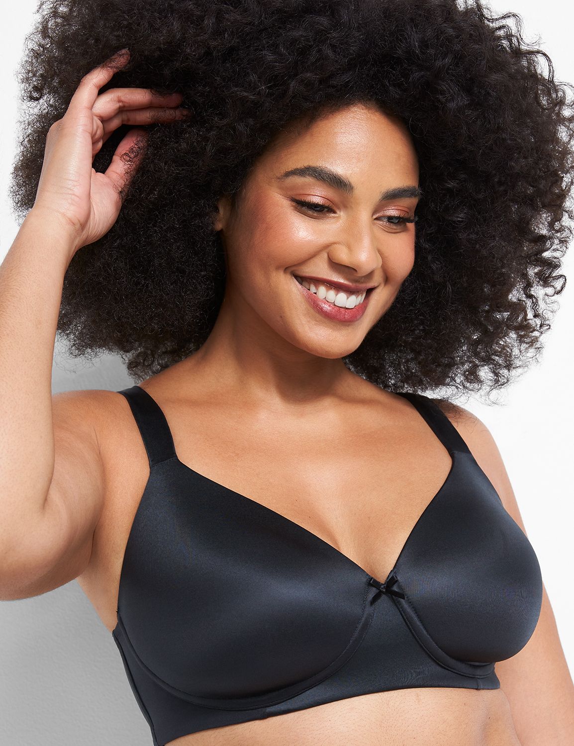Cacique Smooth Lightly Lined No Wire Wireless Full Coverage Bra